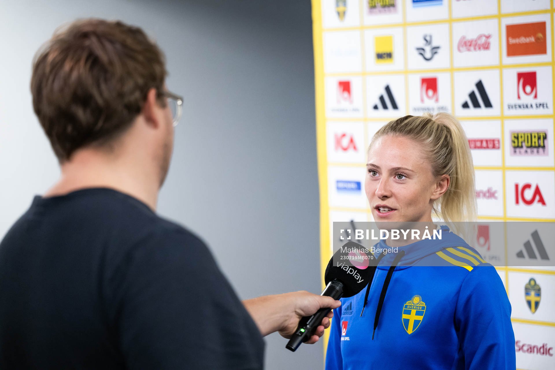 Rebecka Blomqvist of the Swedish women's national football