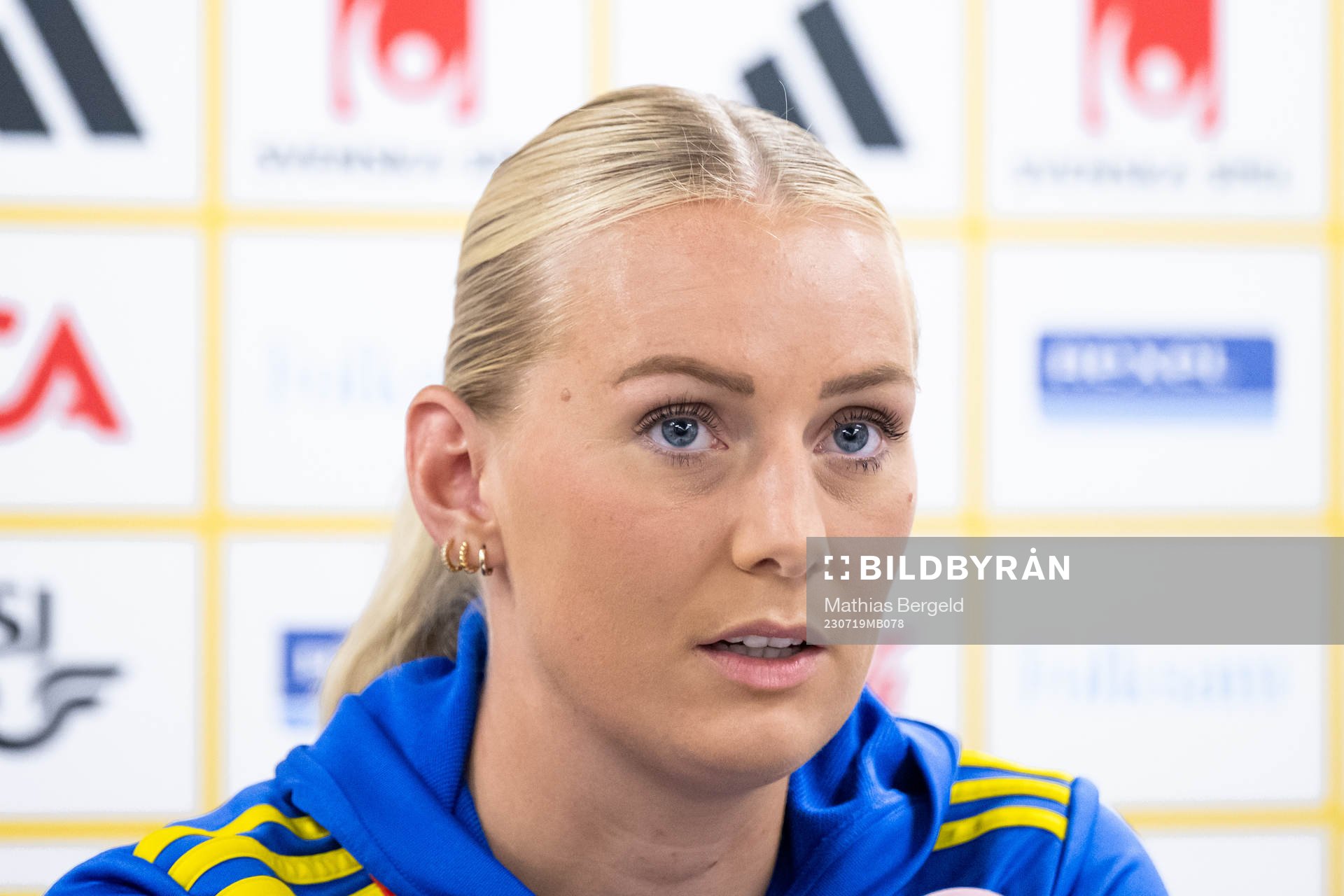Stina Blackstenius of the Swedish women's national football