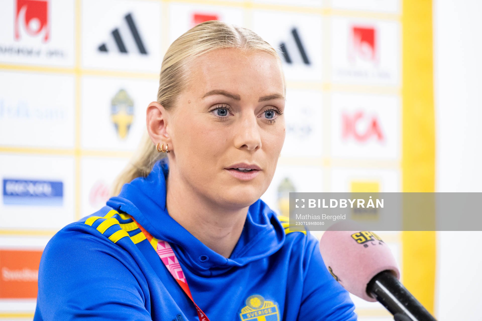 Stina Blackstenius of the Swedish women's national football