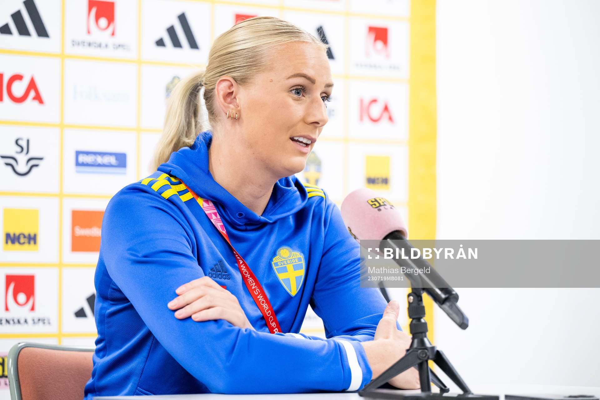Stina Blackstenius of the Swedish women's national football
