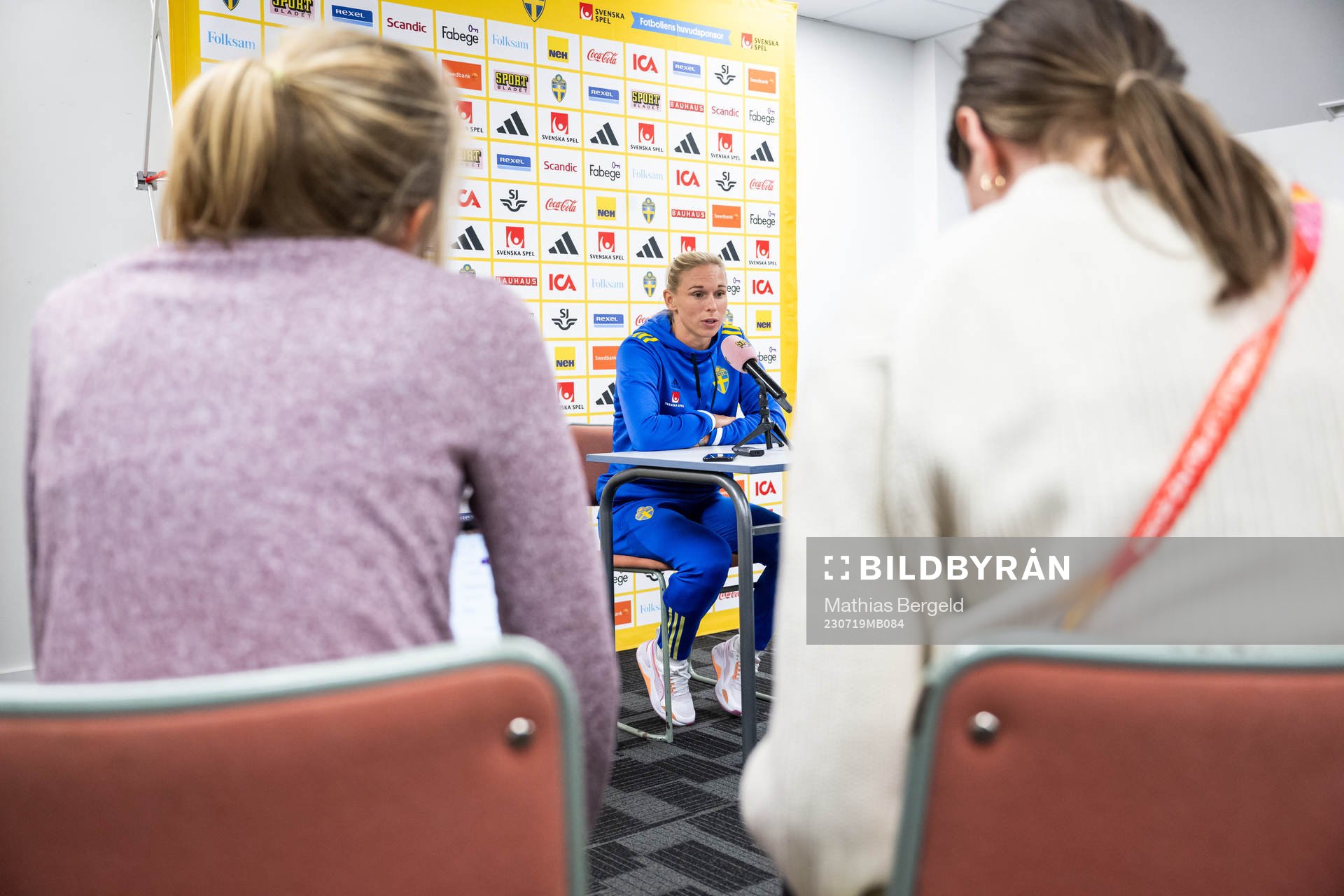 Jonna Andersson of the Swedish women's national football