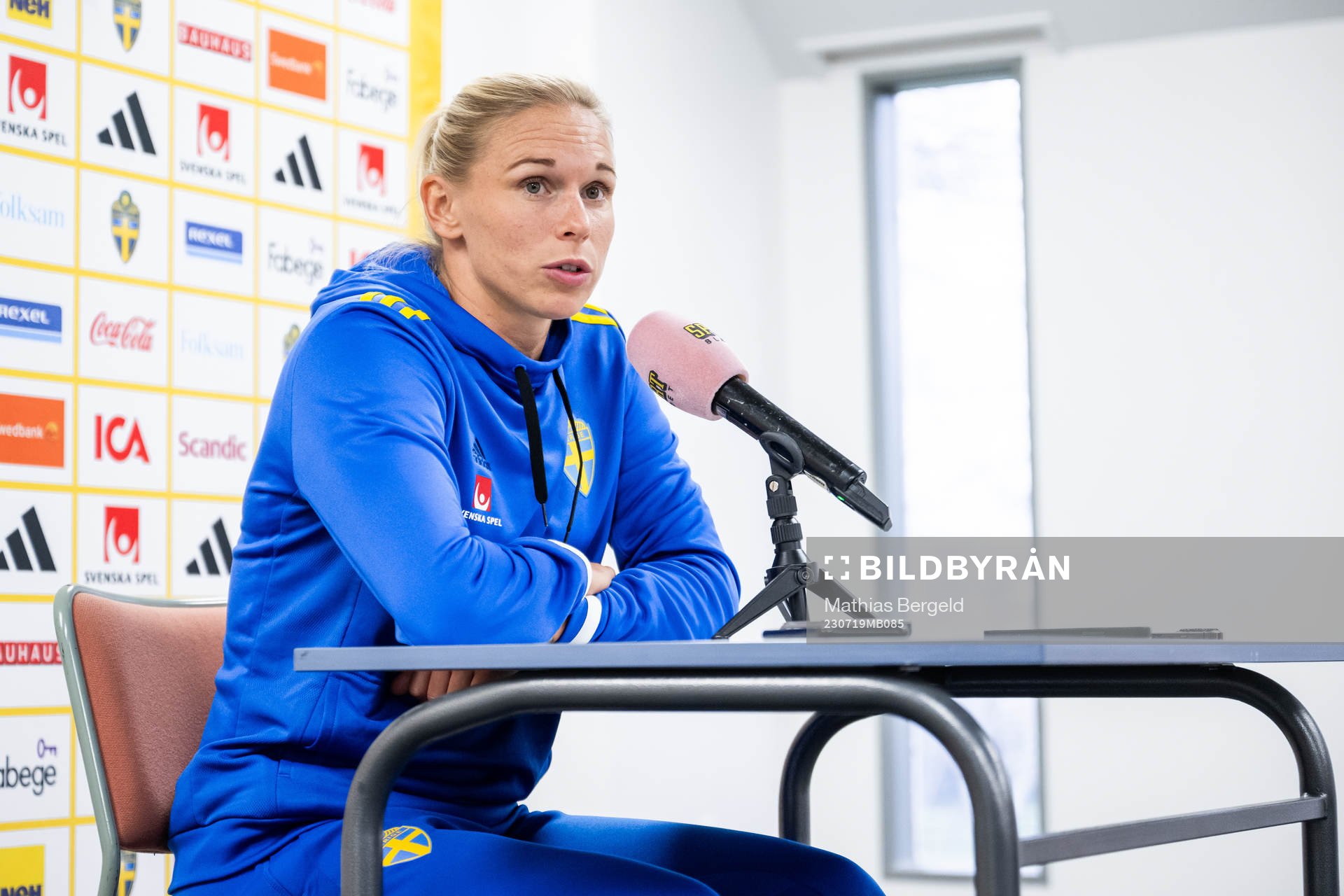 Jonna Andersson of the Swedish women's national football