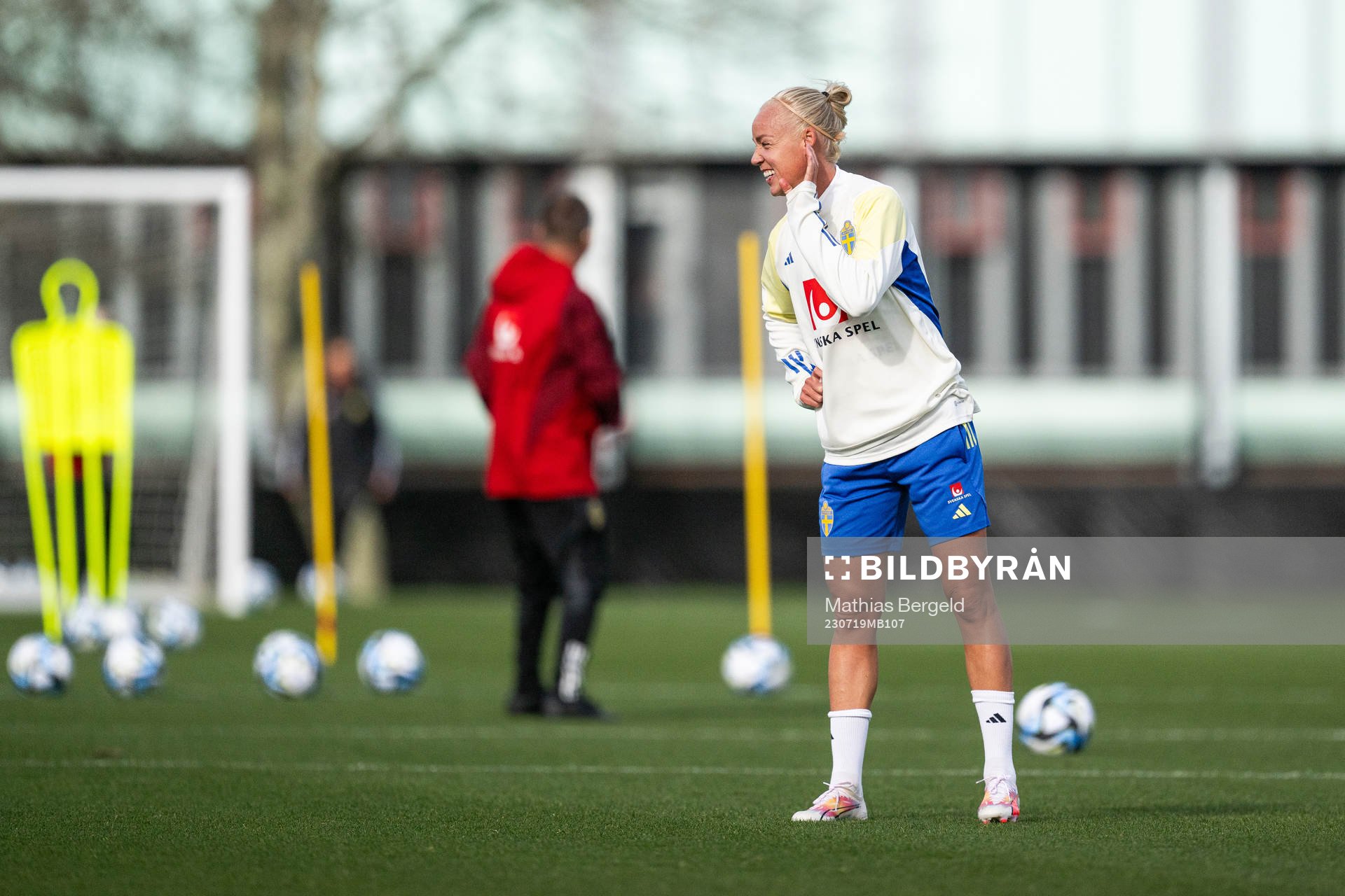 Caroline Seger of the Swedish women's national football