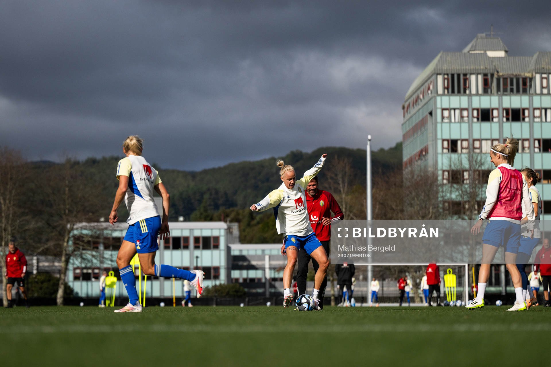 Caroline Seger of the Swedish women's national football