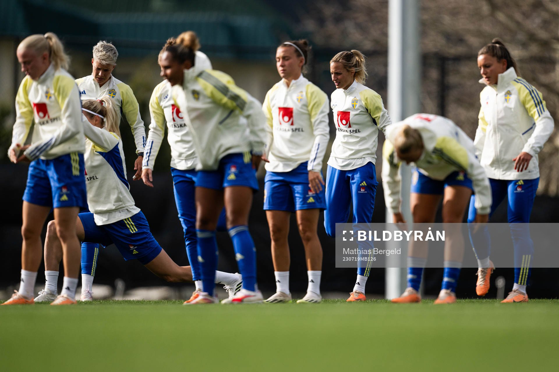 Nathalie Björn of the Swedish women's national football