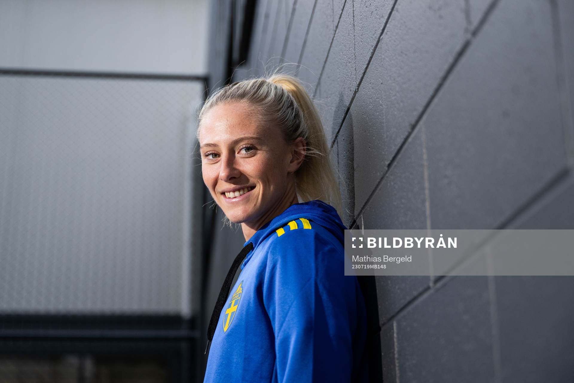 Rebecka Blomqvist of the Swedish women's national football