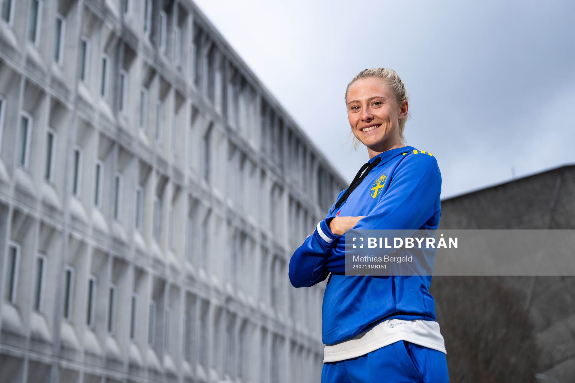 Rebecka Blomqvist of the Swedish women's national football