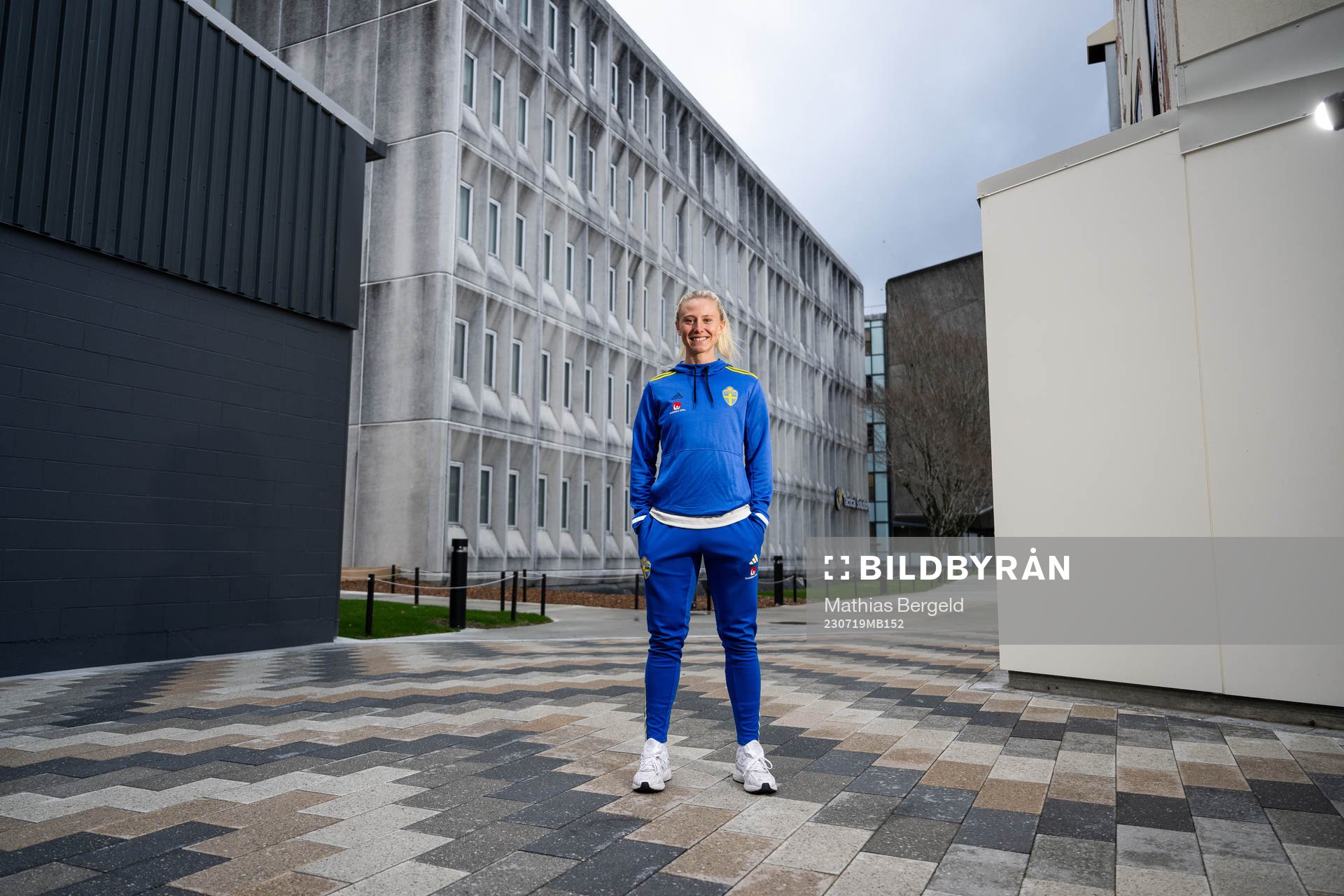 Rebecka Blomqvist of the Swedish women's national football