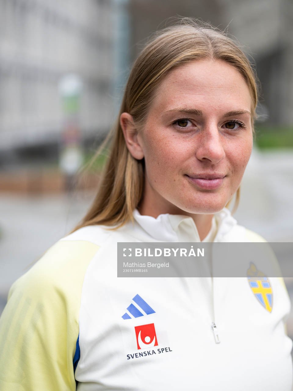 Goalkeeper Tove Enblom of the Swedish women's national