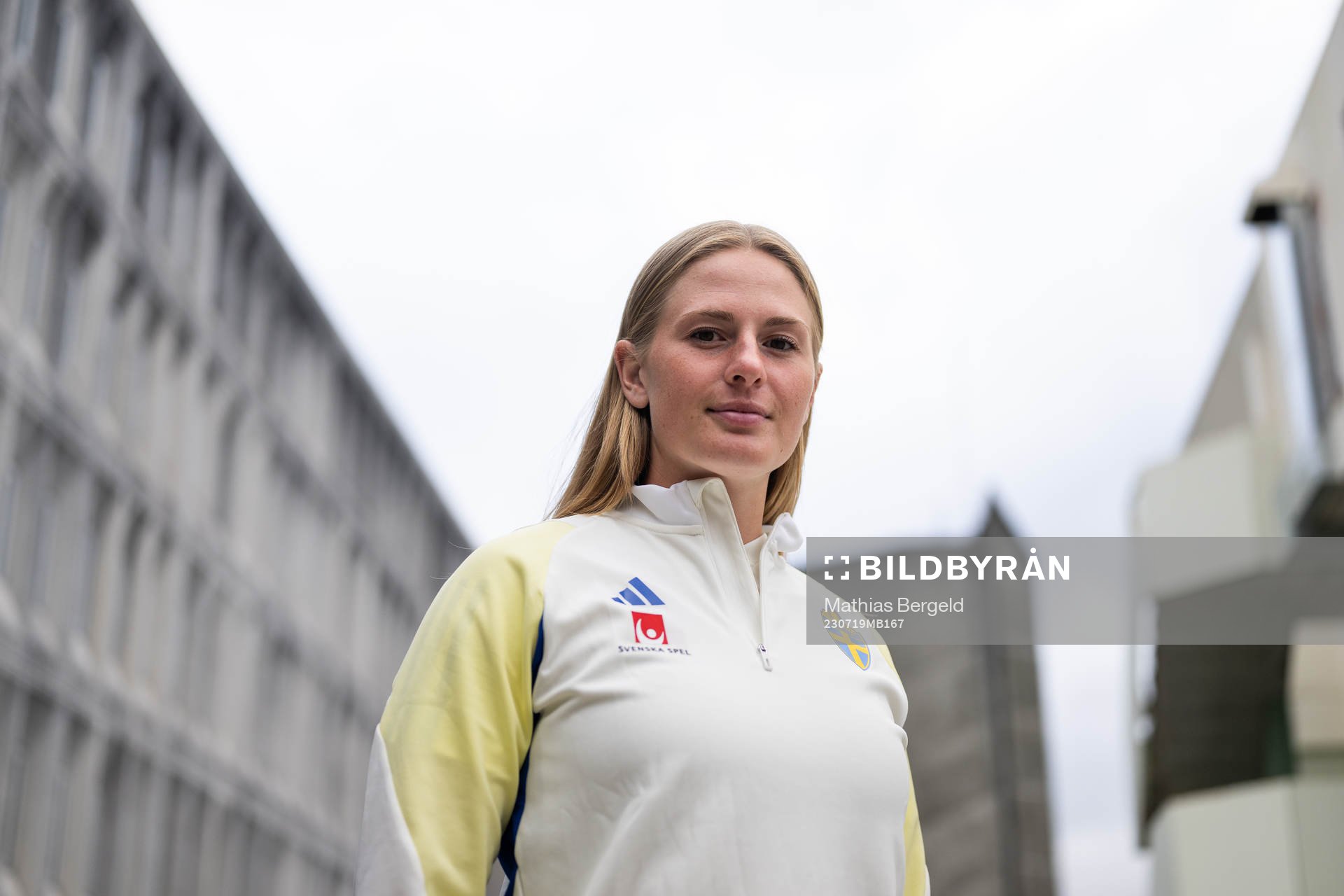 Goalkeeper Tove Enblom of the Swedish women's national