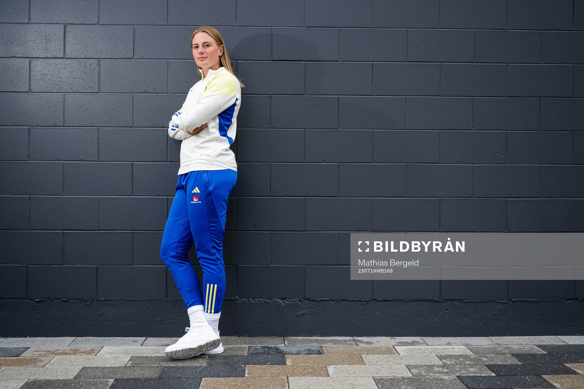 Goalkeeper Tove Enblom of the Swedish women's national
