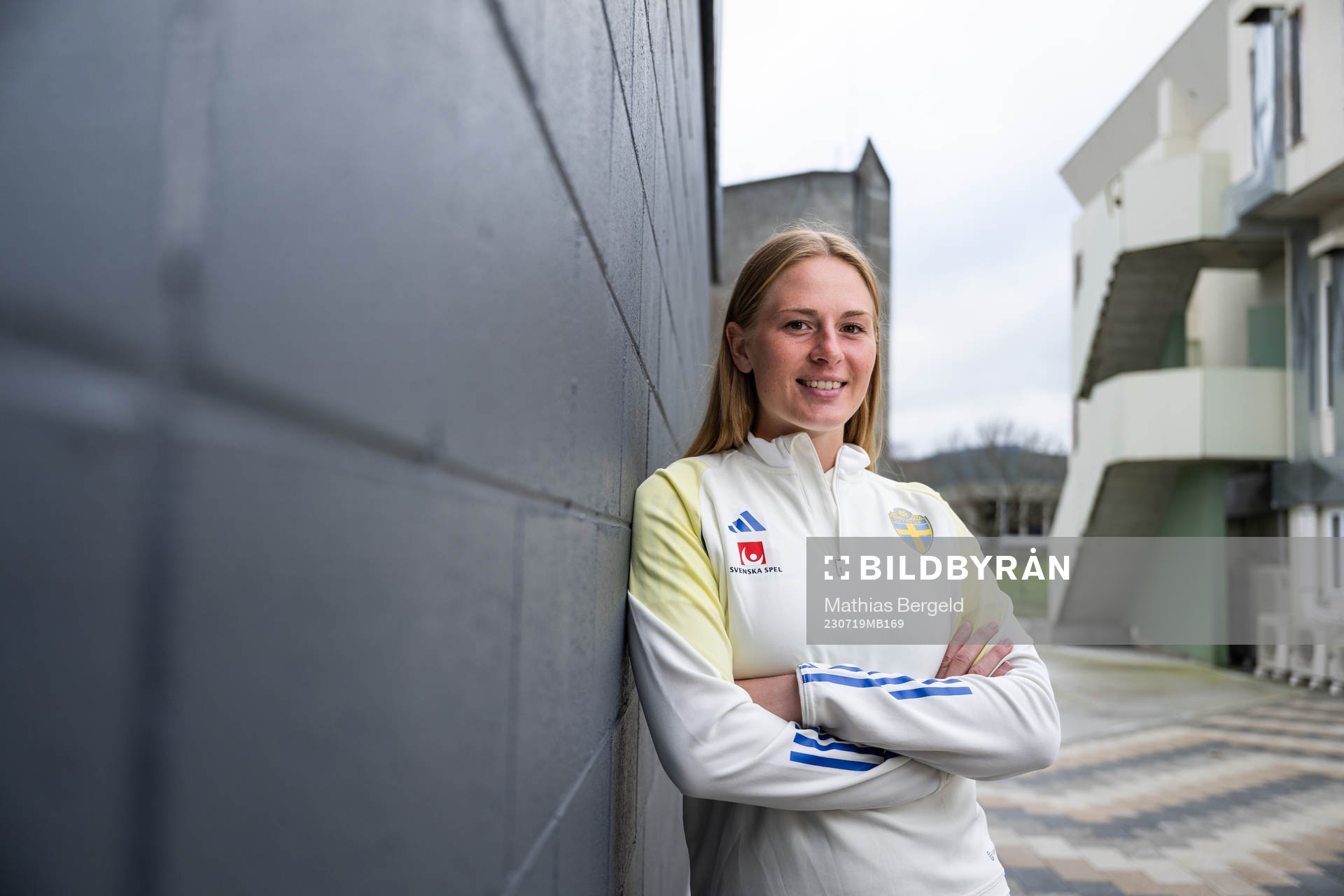 Goalkeeper Tove Enblom of the Swedish women's national