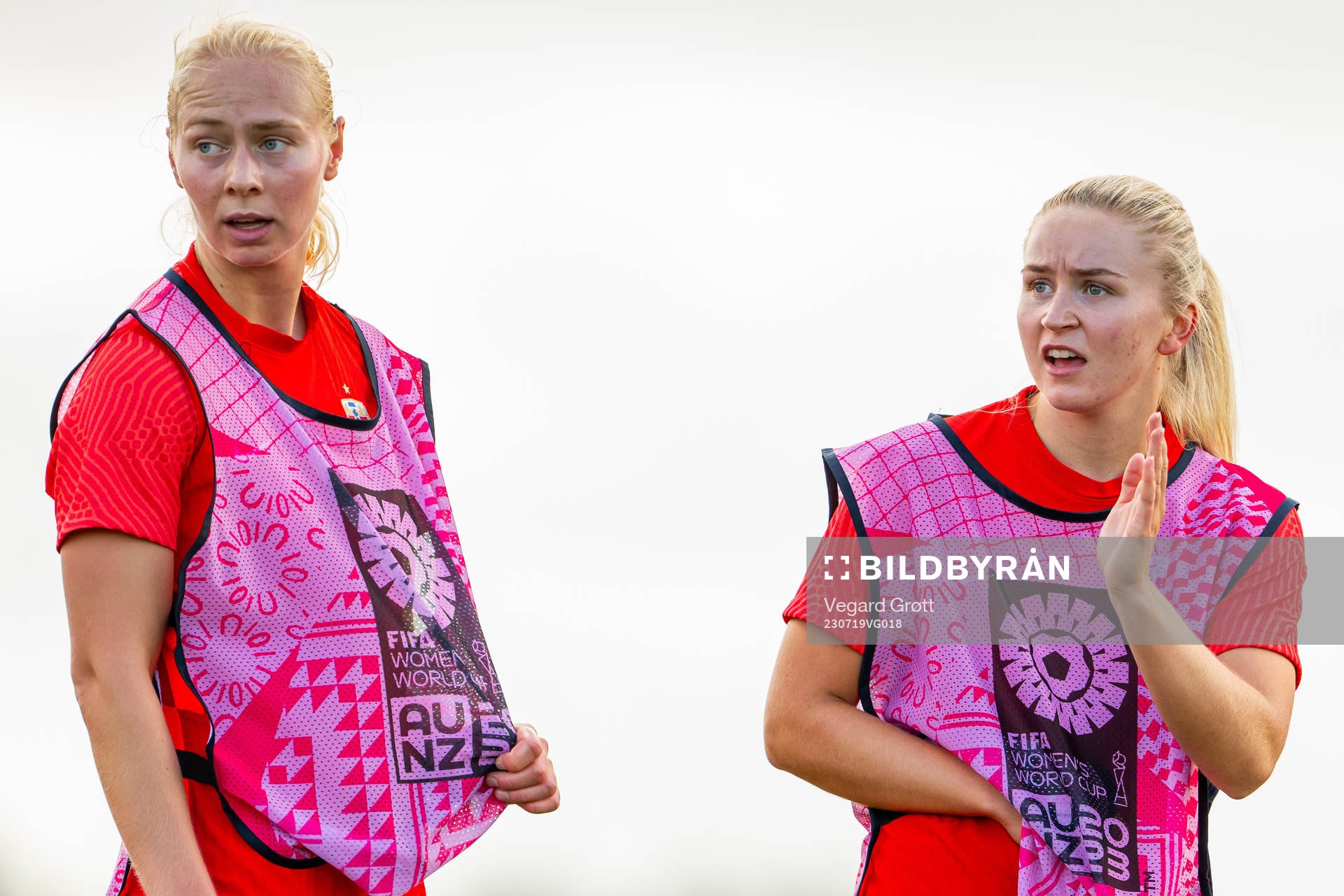 Sara Hørte and Anna Langås Jøsendal of the Norwegian