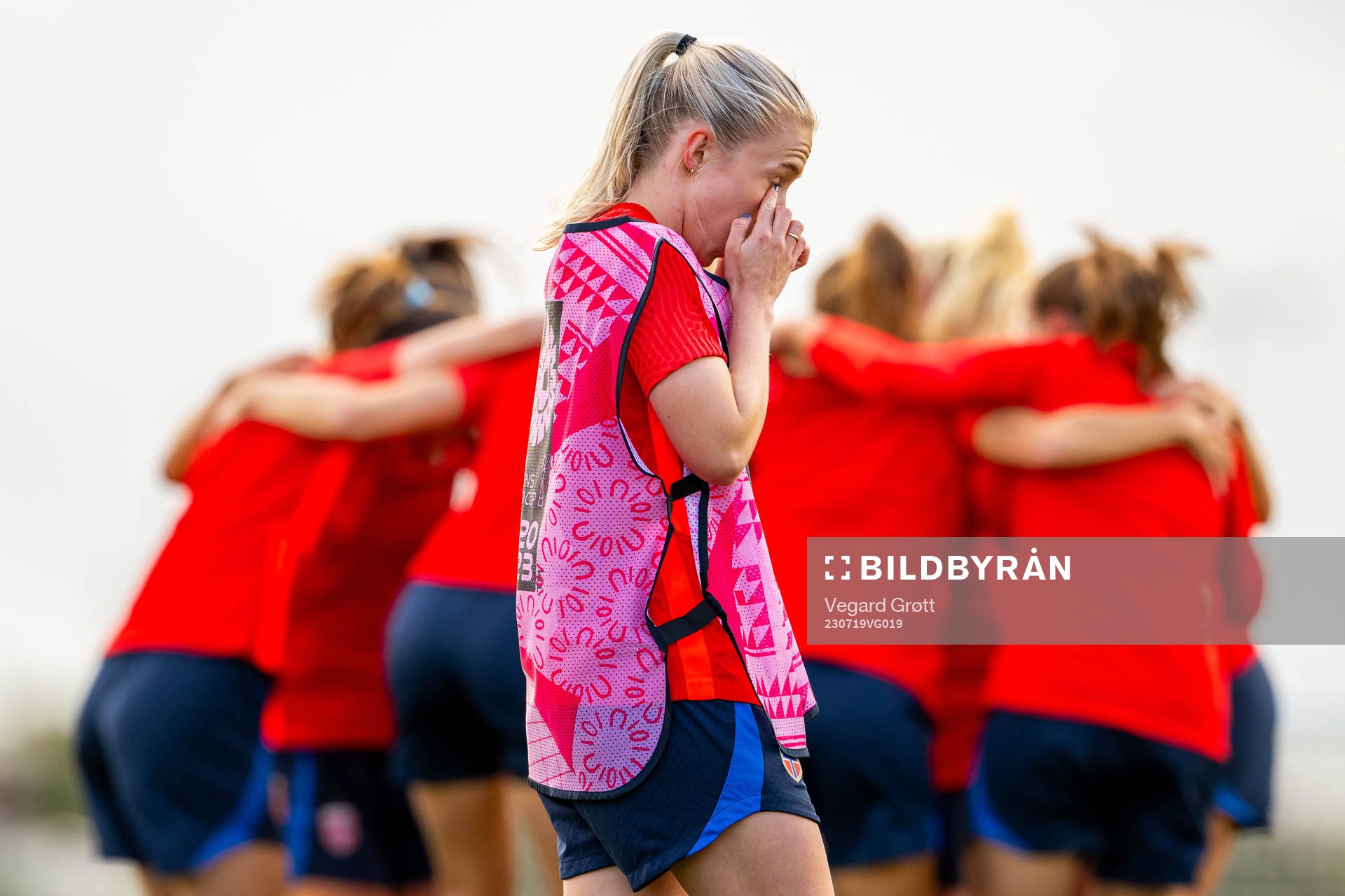 Thea Bjelde of the Norwegian women’s national football