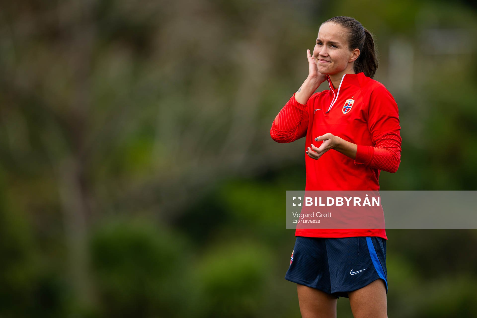 Guro Reiten of the Norwegian women’s national football