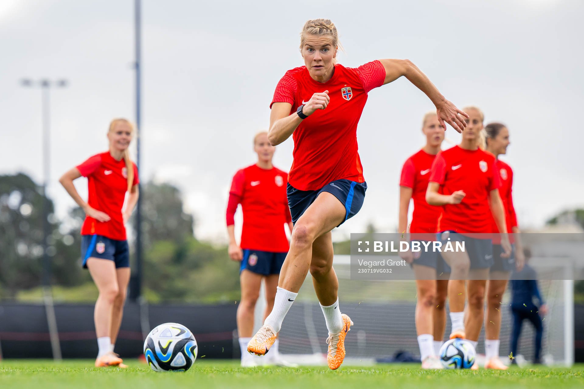 Ada Hegerberg of the Norwegian women’s national football