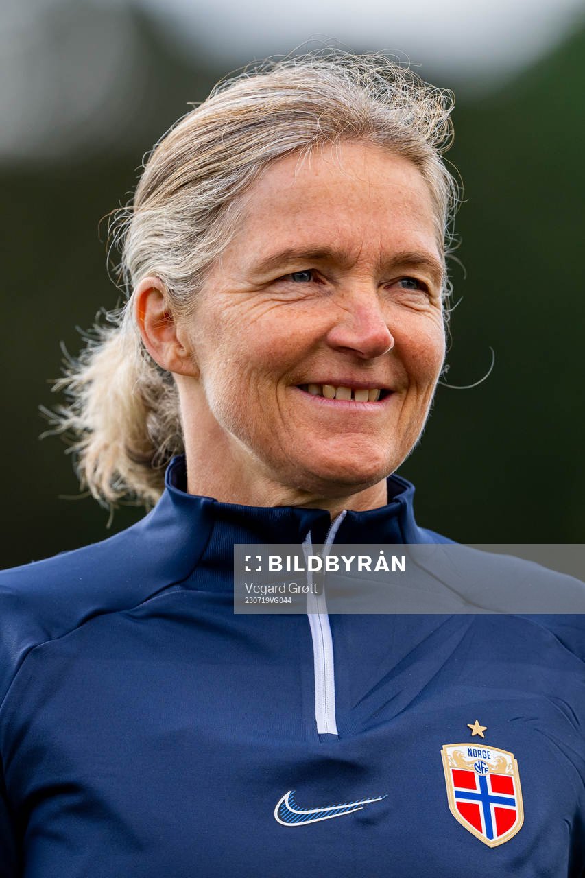 Hege Riise, head coach of the Norwegian women’s national