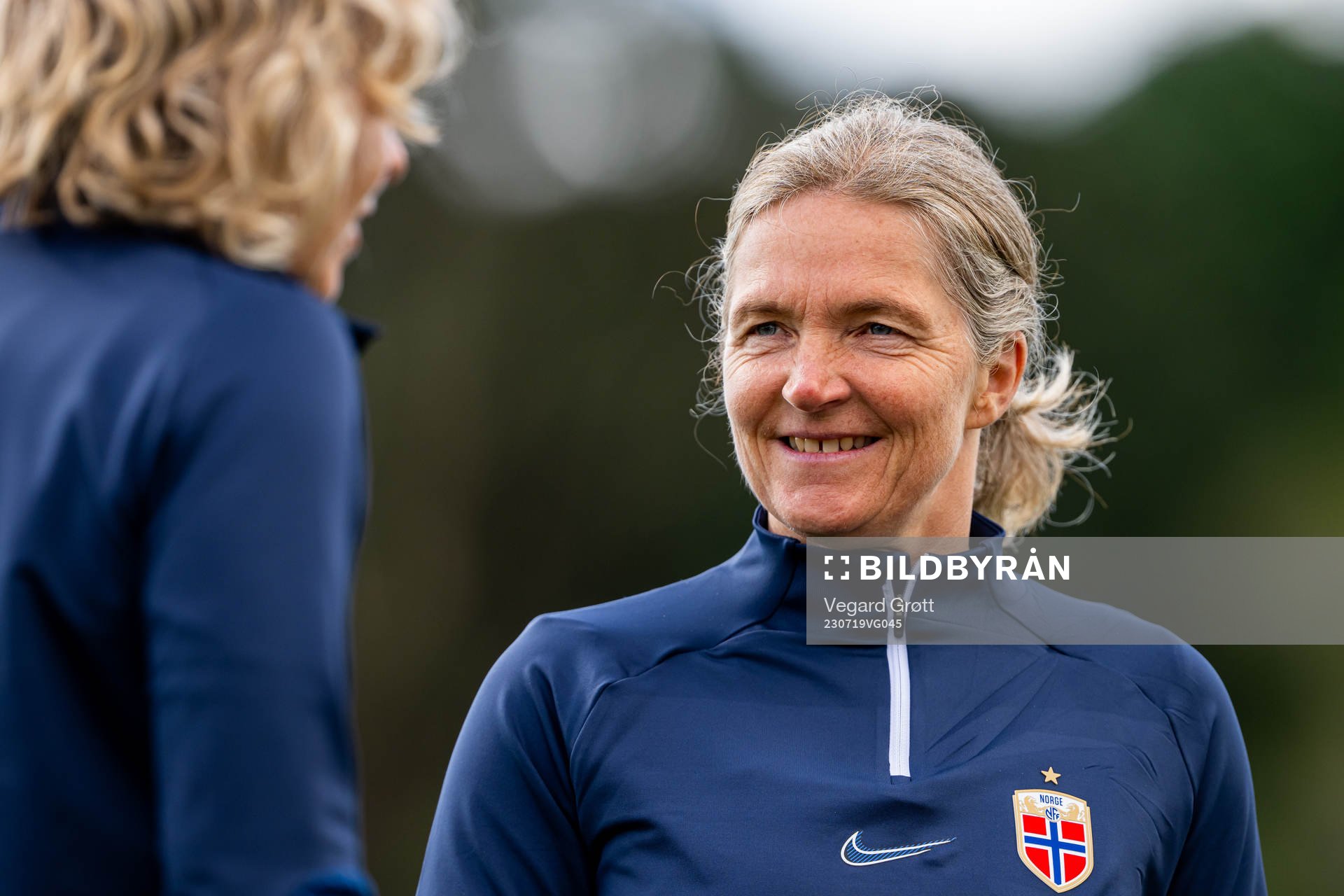 Hege Riise, head coach of the Norwegian women’s national