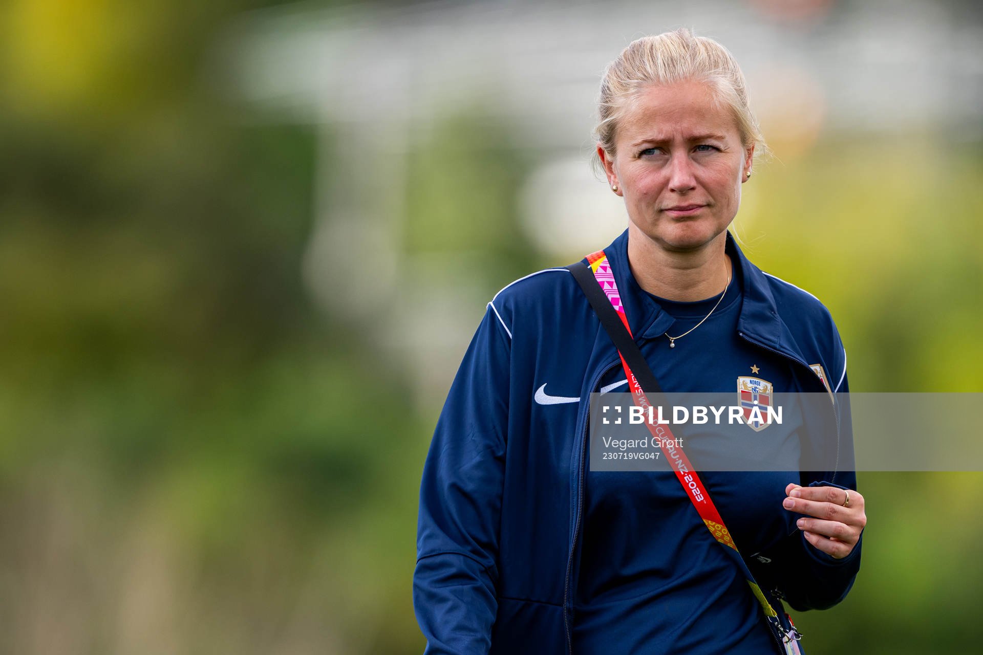Jeanette Ringstad, kit manager of the Norwegian women’s