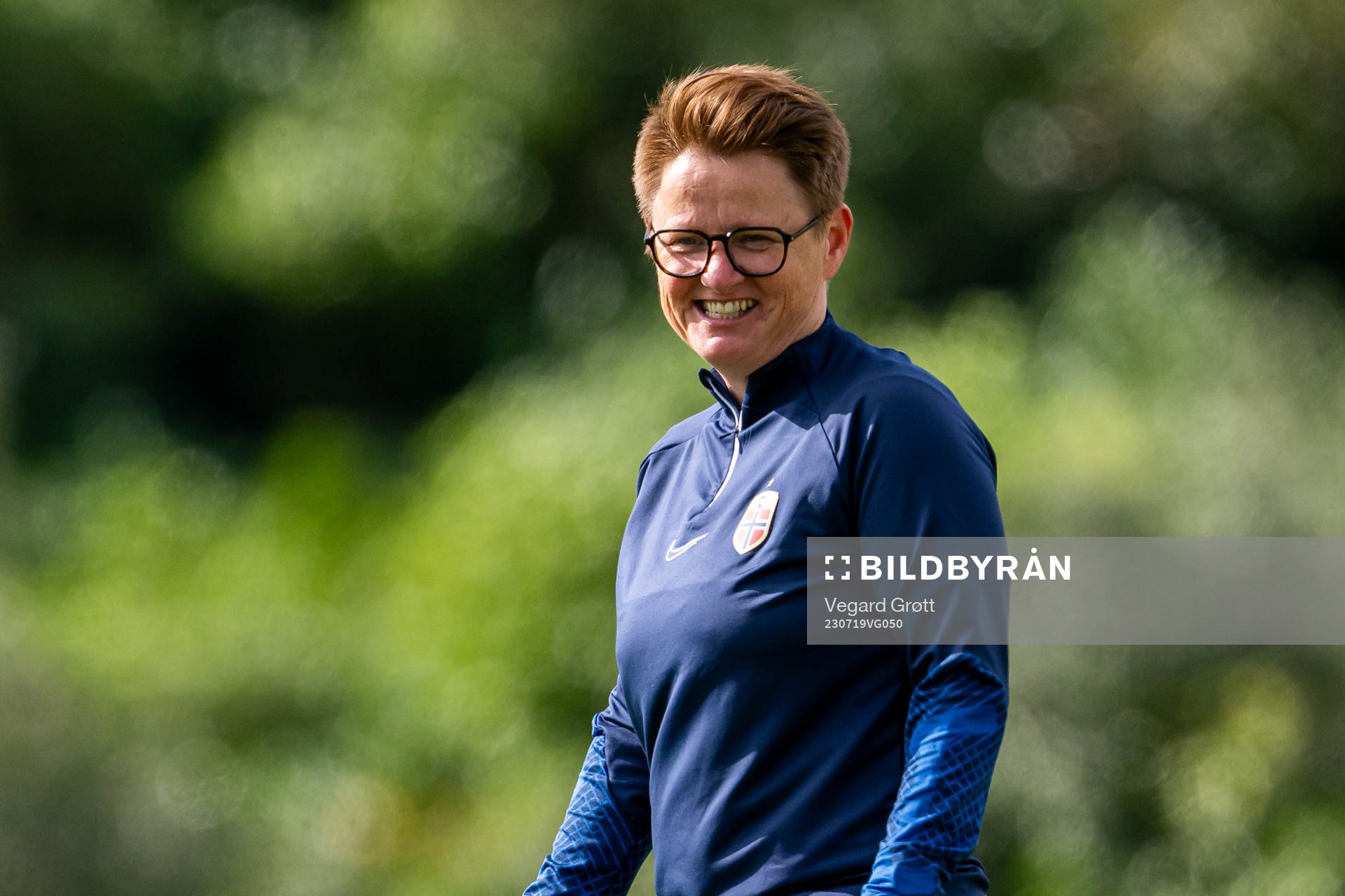 Monica Knudsen, assistant coach of the Norwegian women’s