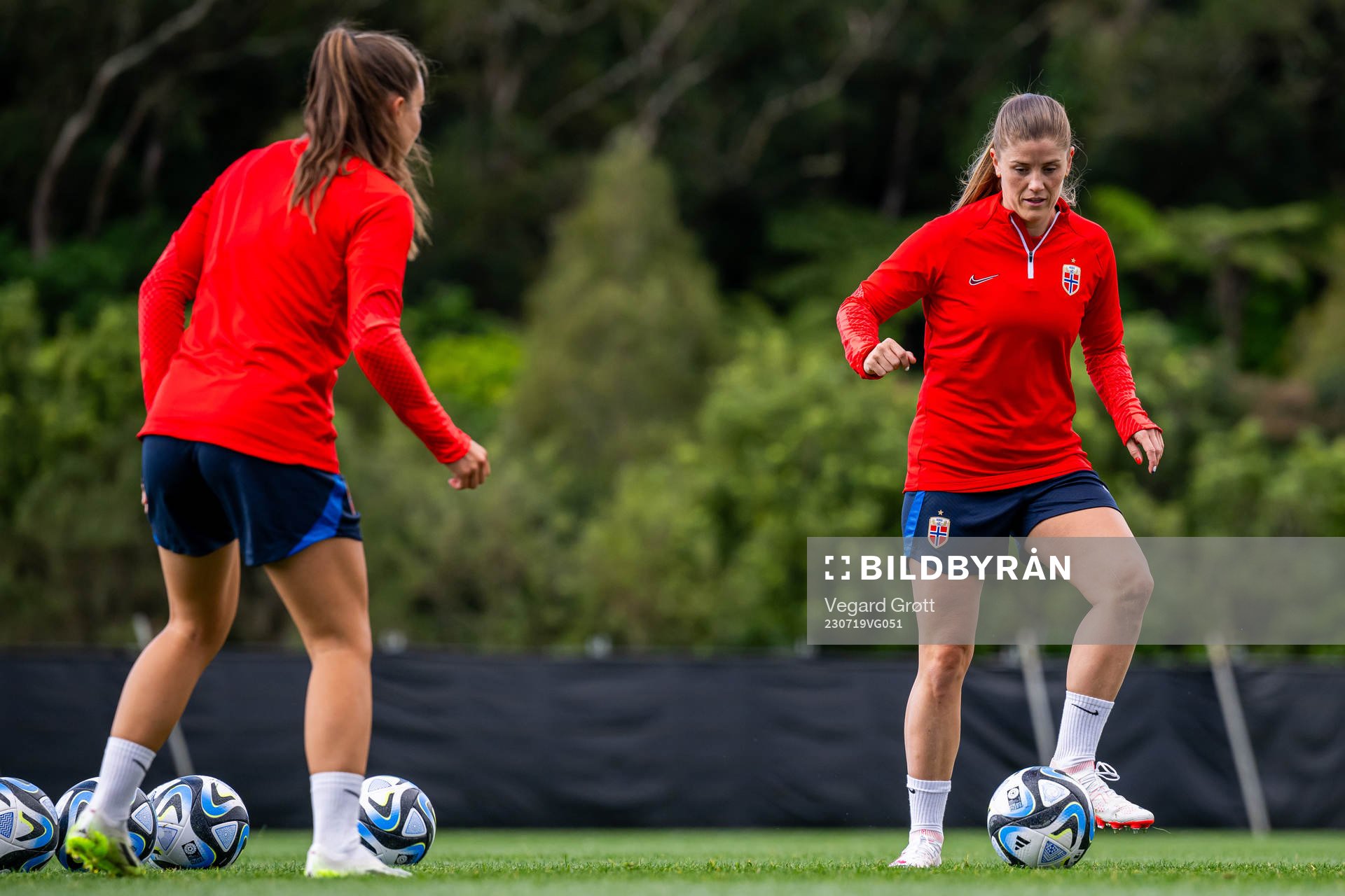 Maren Mjelde of the Norwegian women’s national football