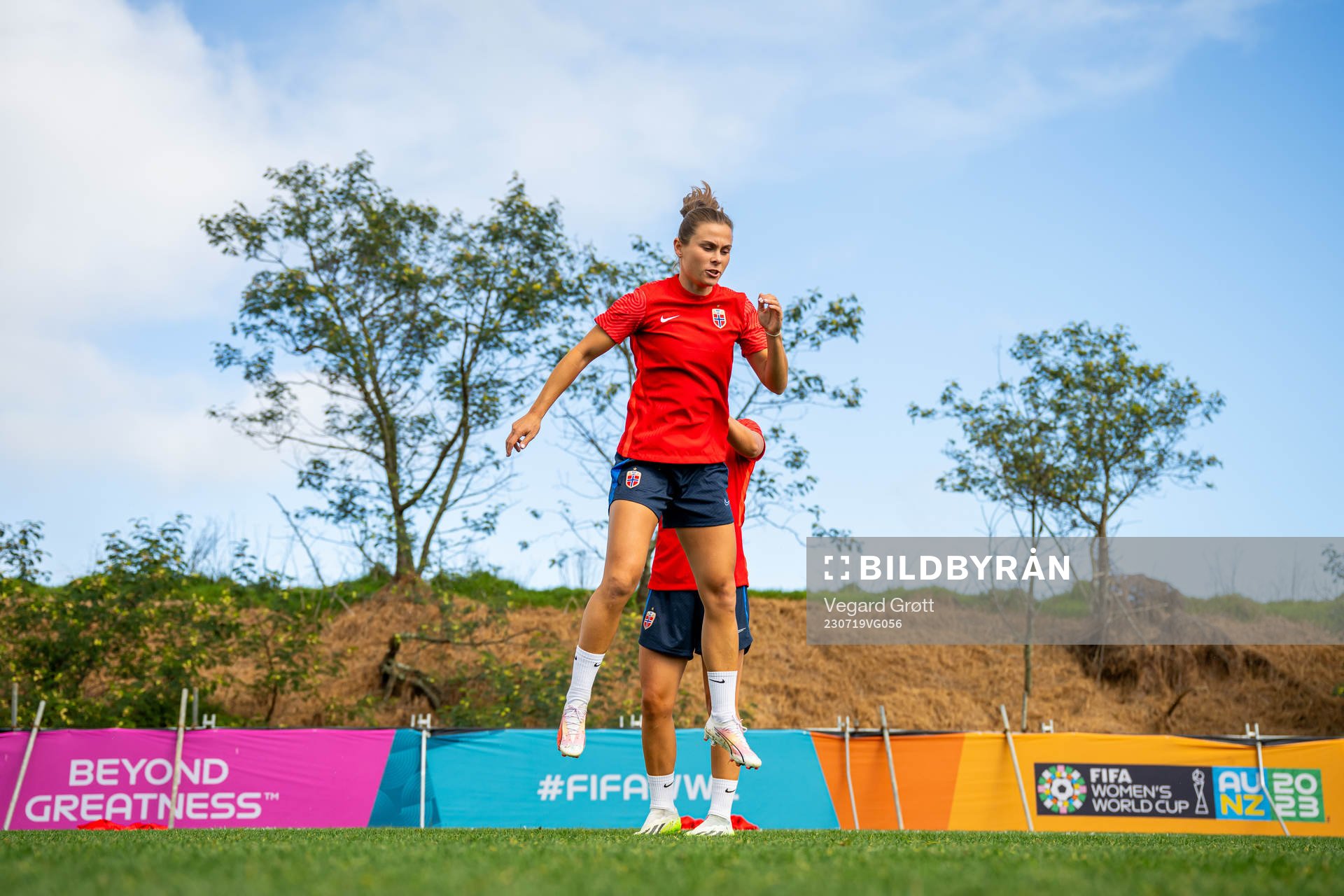 Emilie Bosshard Haavi of the Norwegian women’s national