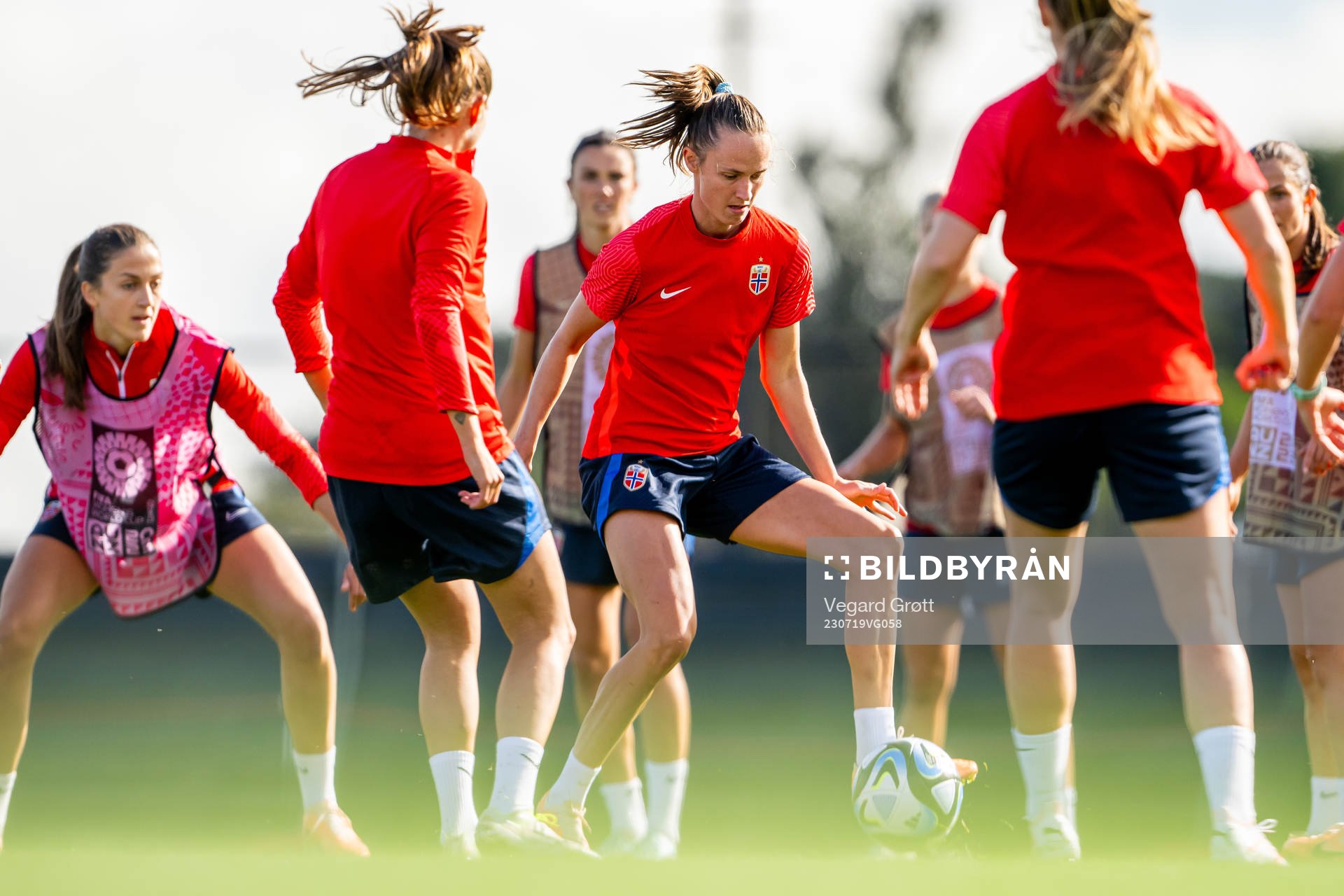 Caroline Graham Hansen of the Norwegian women’s national