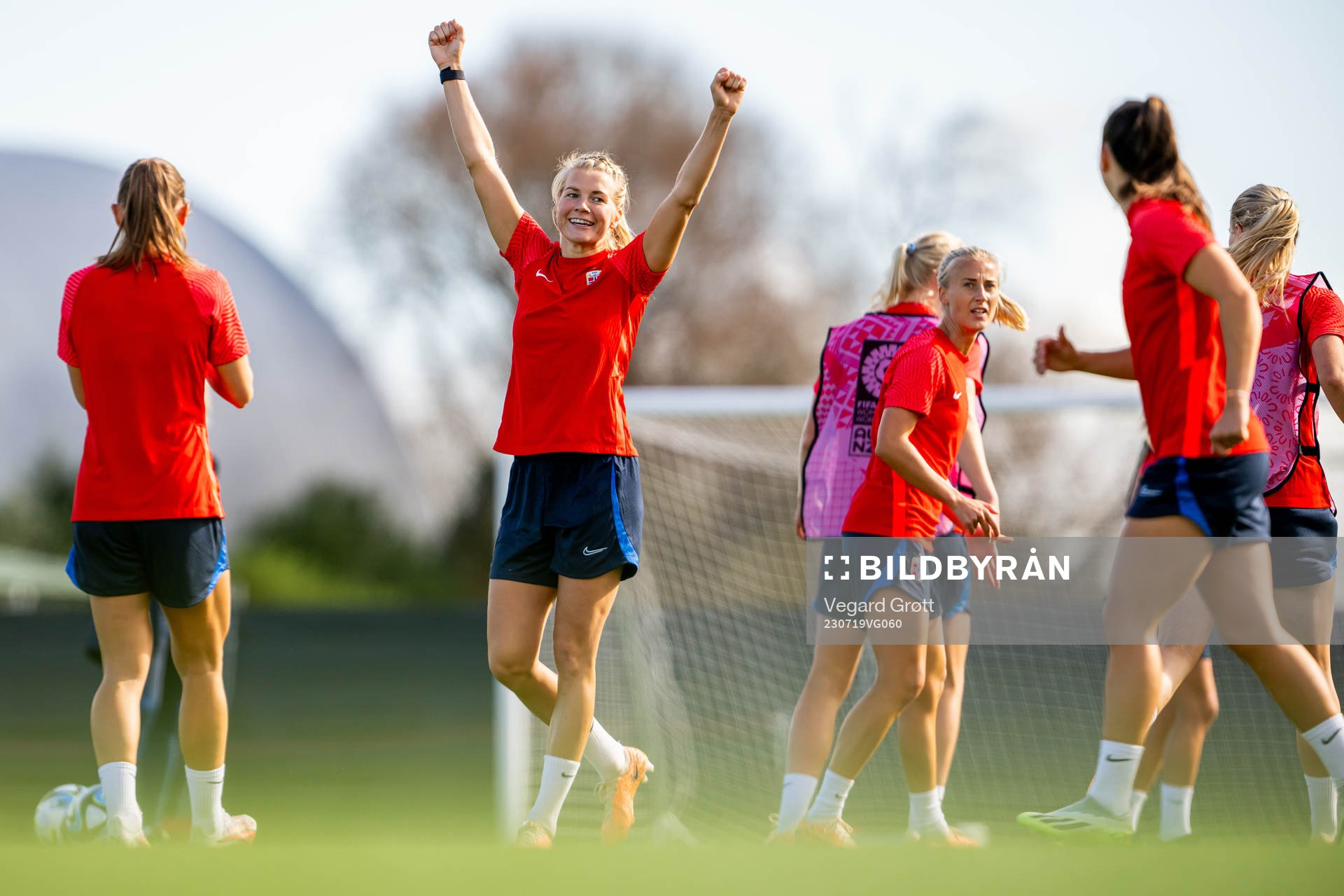 Ada Hegerberg of the Norwegian women’s national football