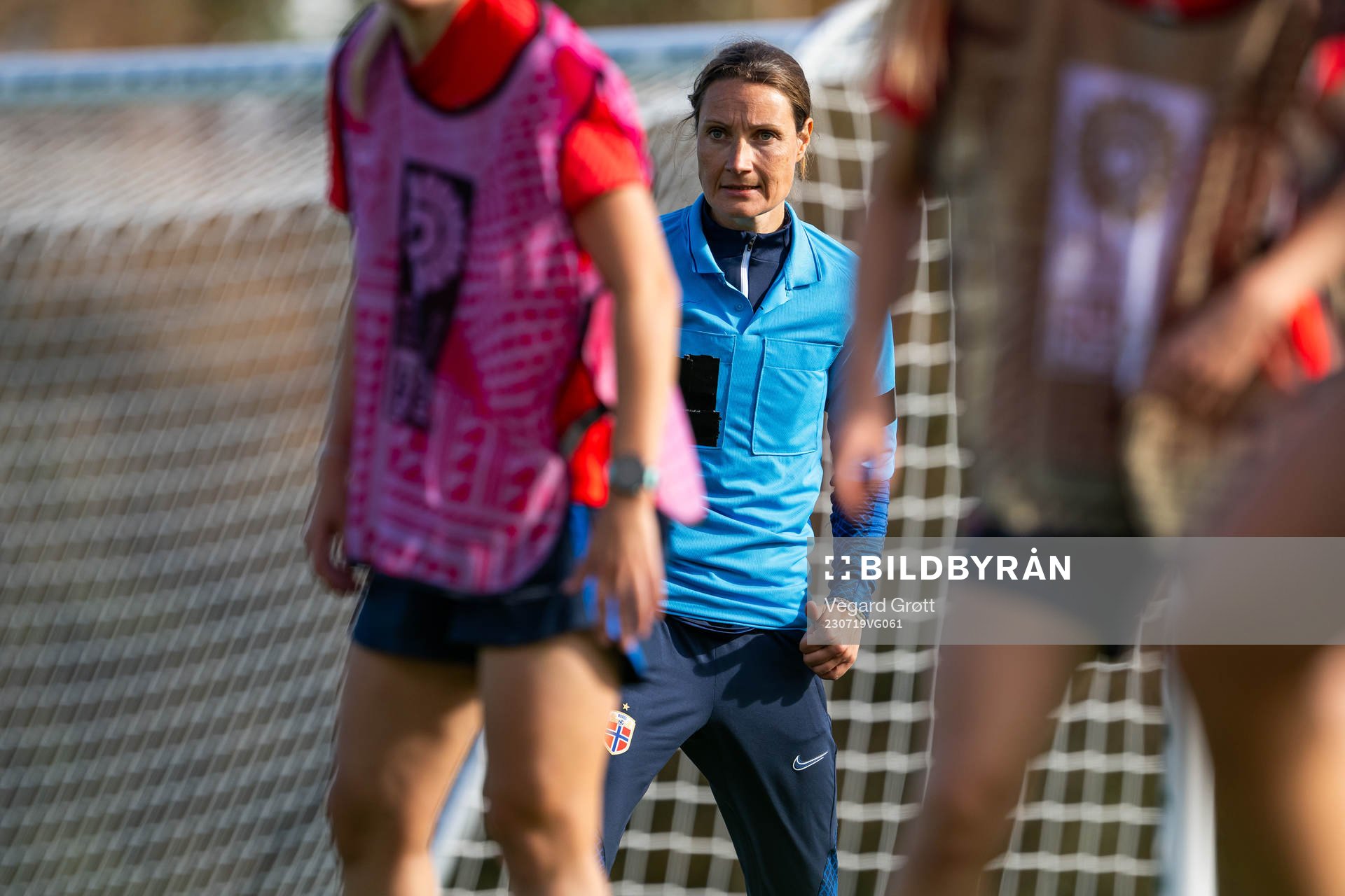 Ingvild Stensland, assistant coach of the Norwegian