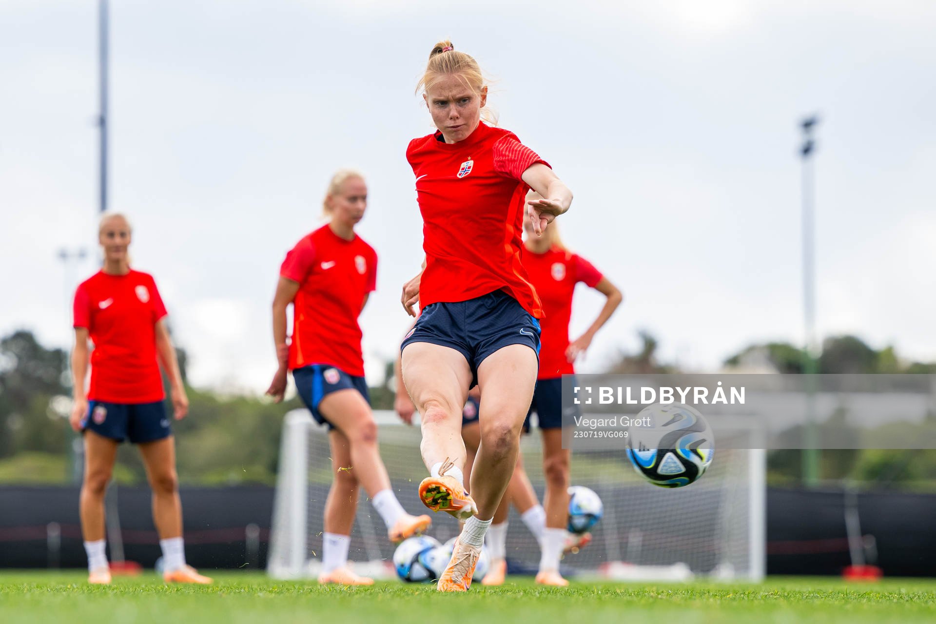 Malin Brenn of the Norwegian women’s national football