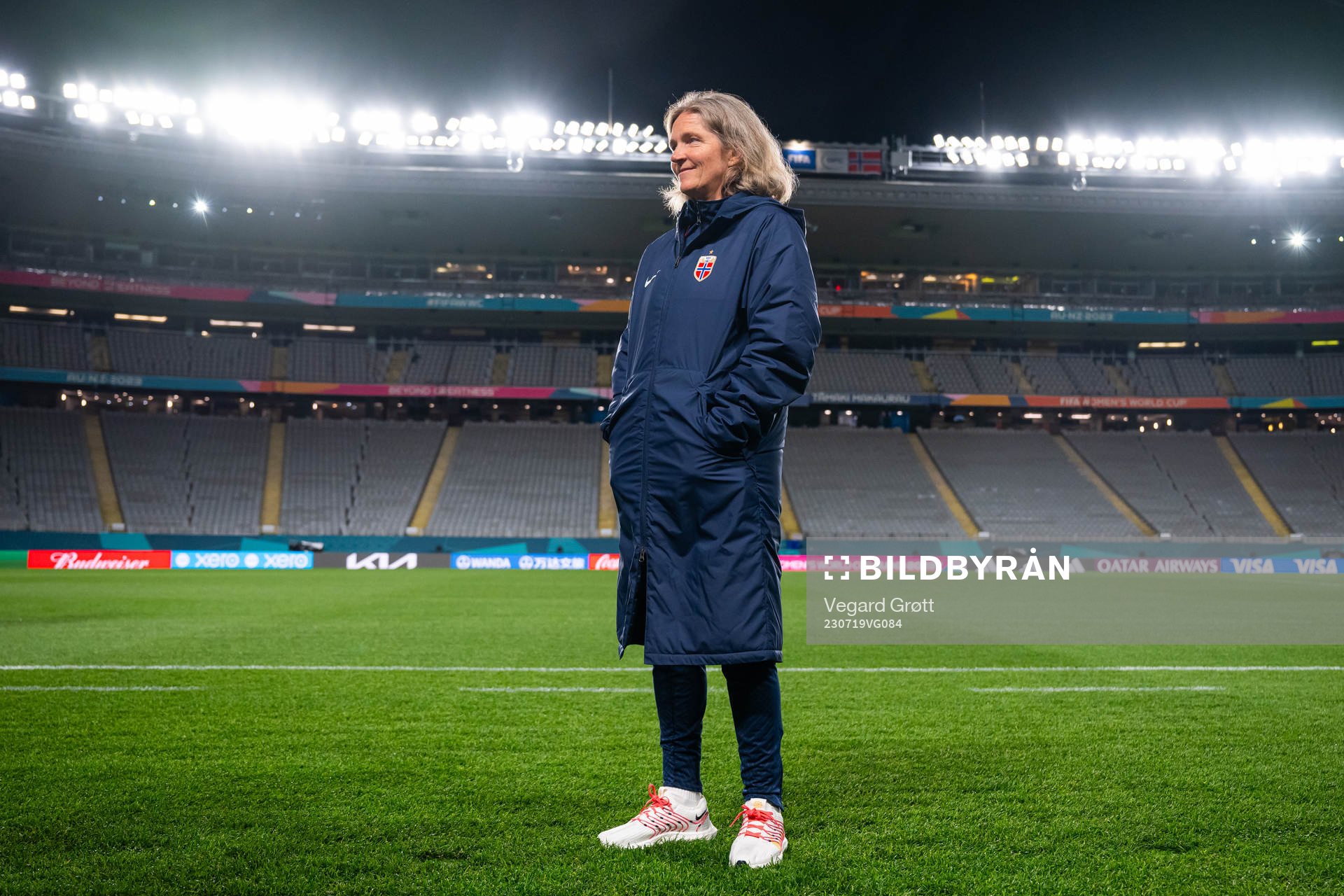 Hege Riise, head coach of the Norwegian women’s national