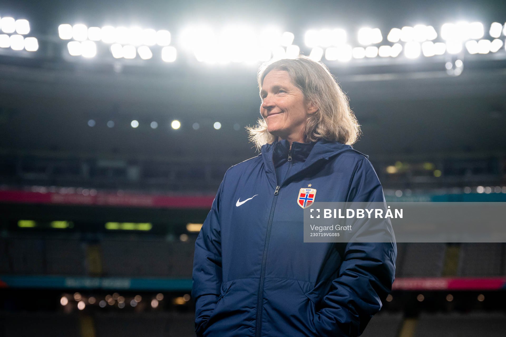 Hege Riise, head coach of the Norwegian women’s national