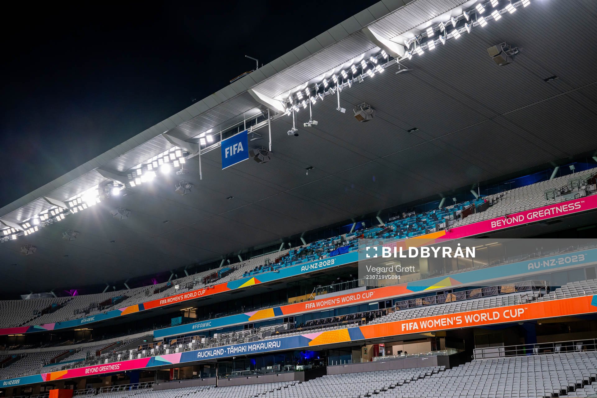 General view of Eden Park