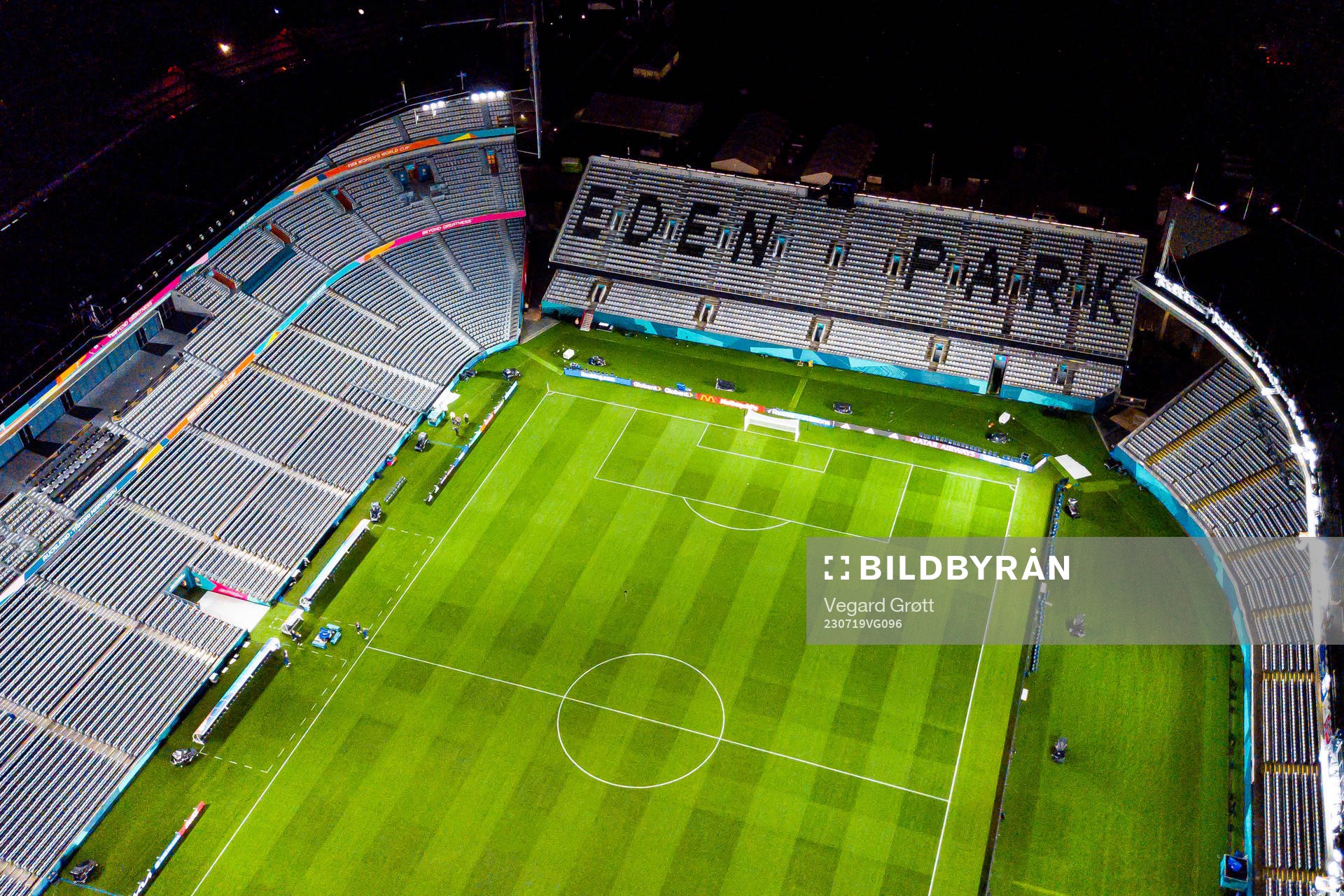 General view of Eden Park