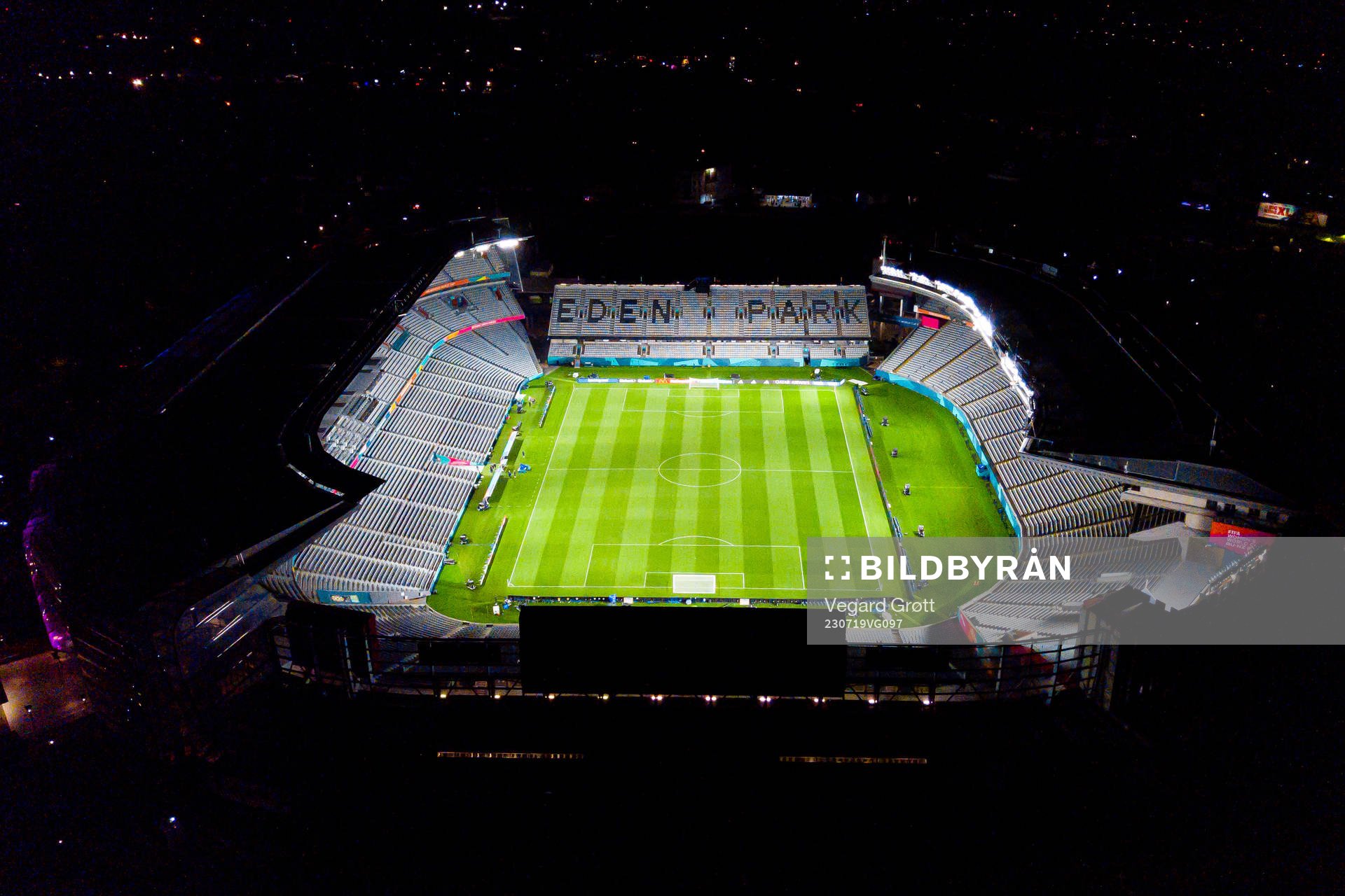 General view of Eden Park