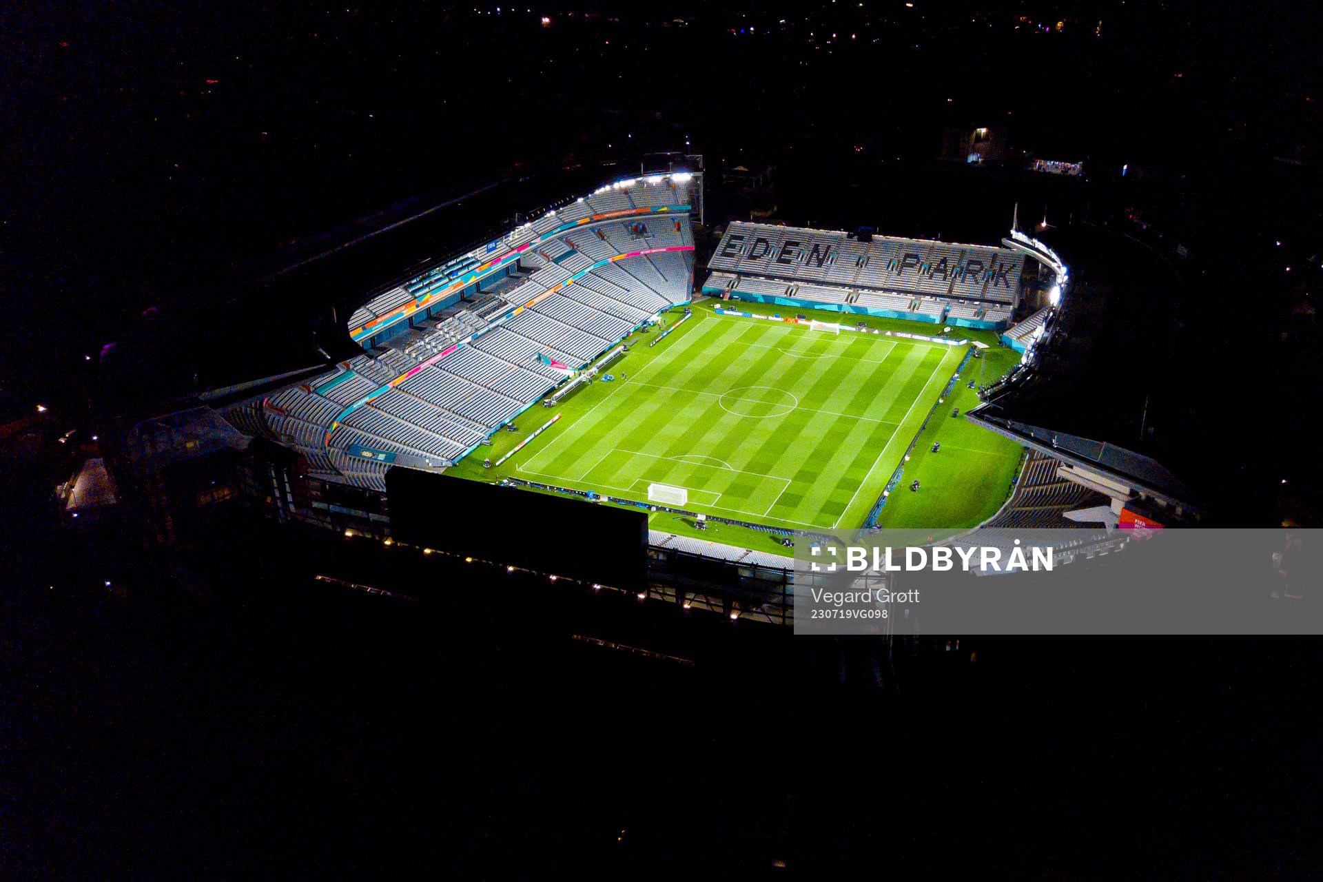 General view of Eden Park