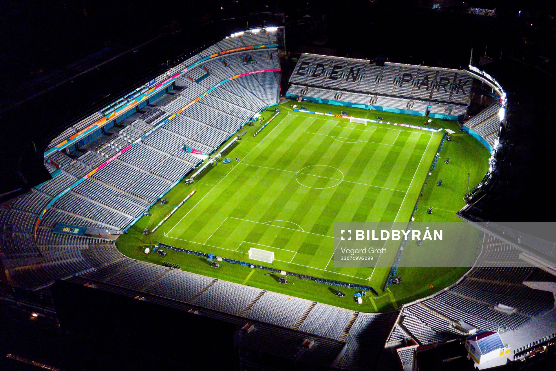 General view of Eden Park