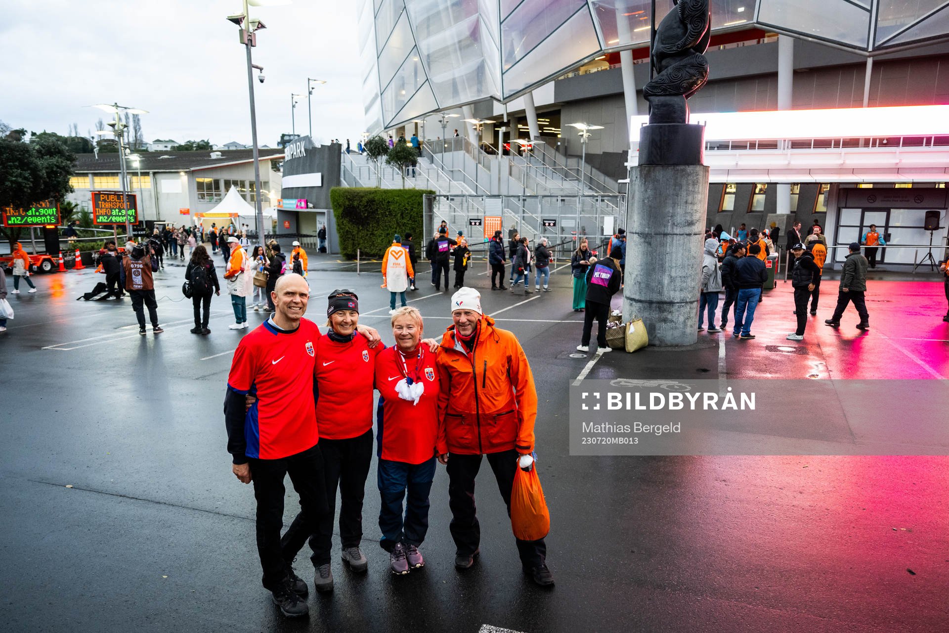 Parents of Sara Hørte and Anja Sønstevold of Norway (not