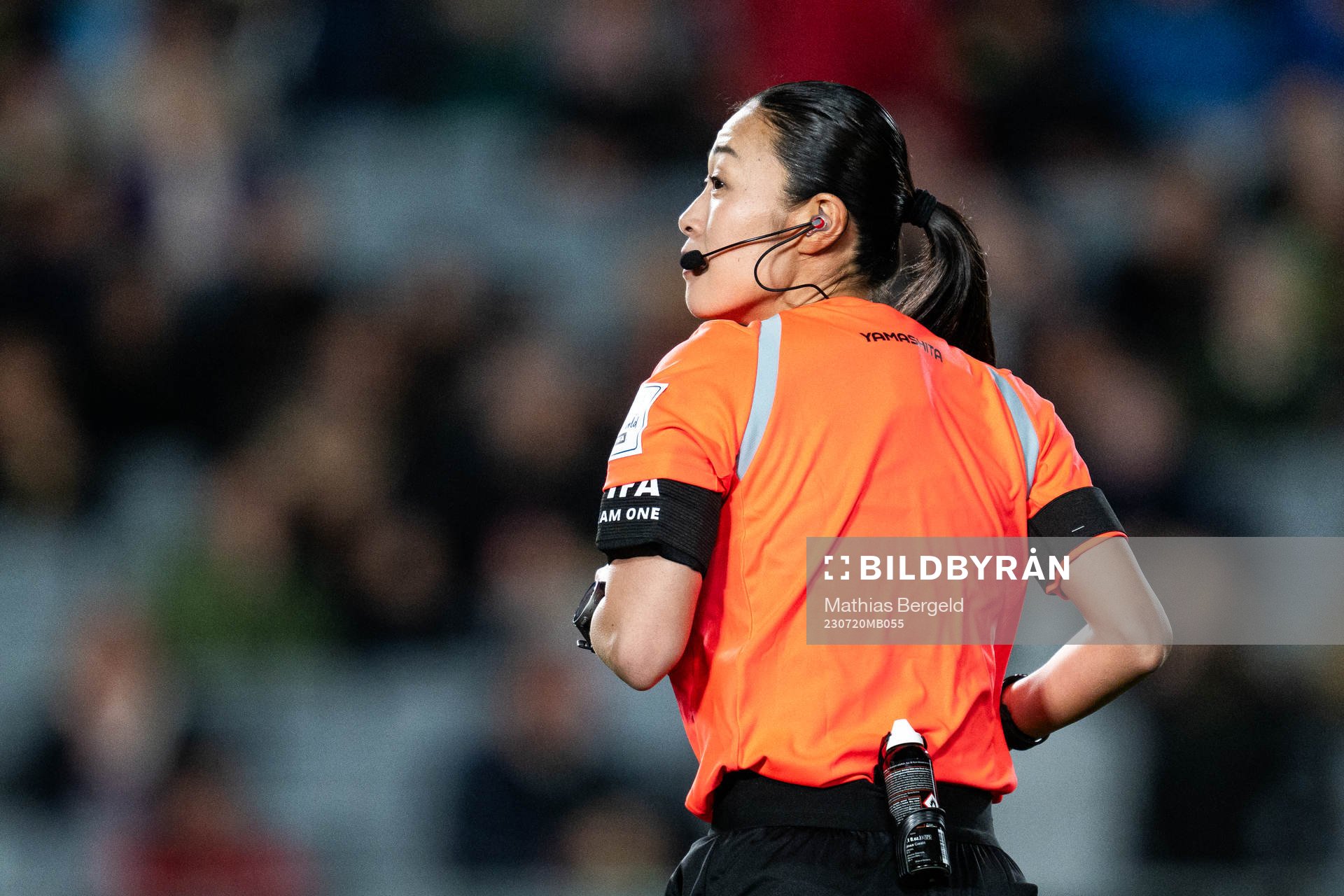 Referee Yoshimi Yamashita