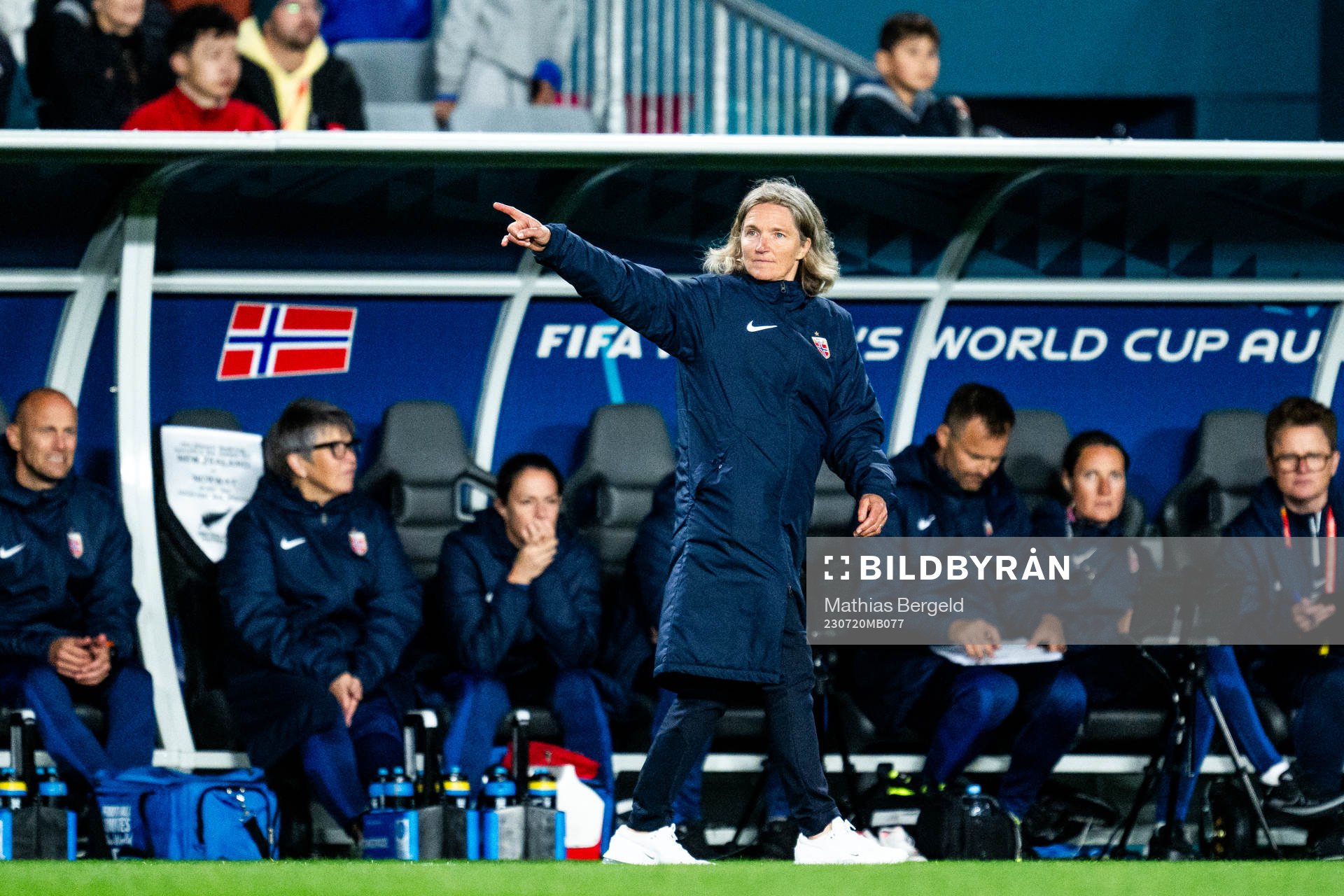 Head coach Hege Riise of Norway