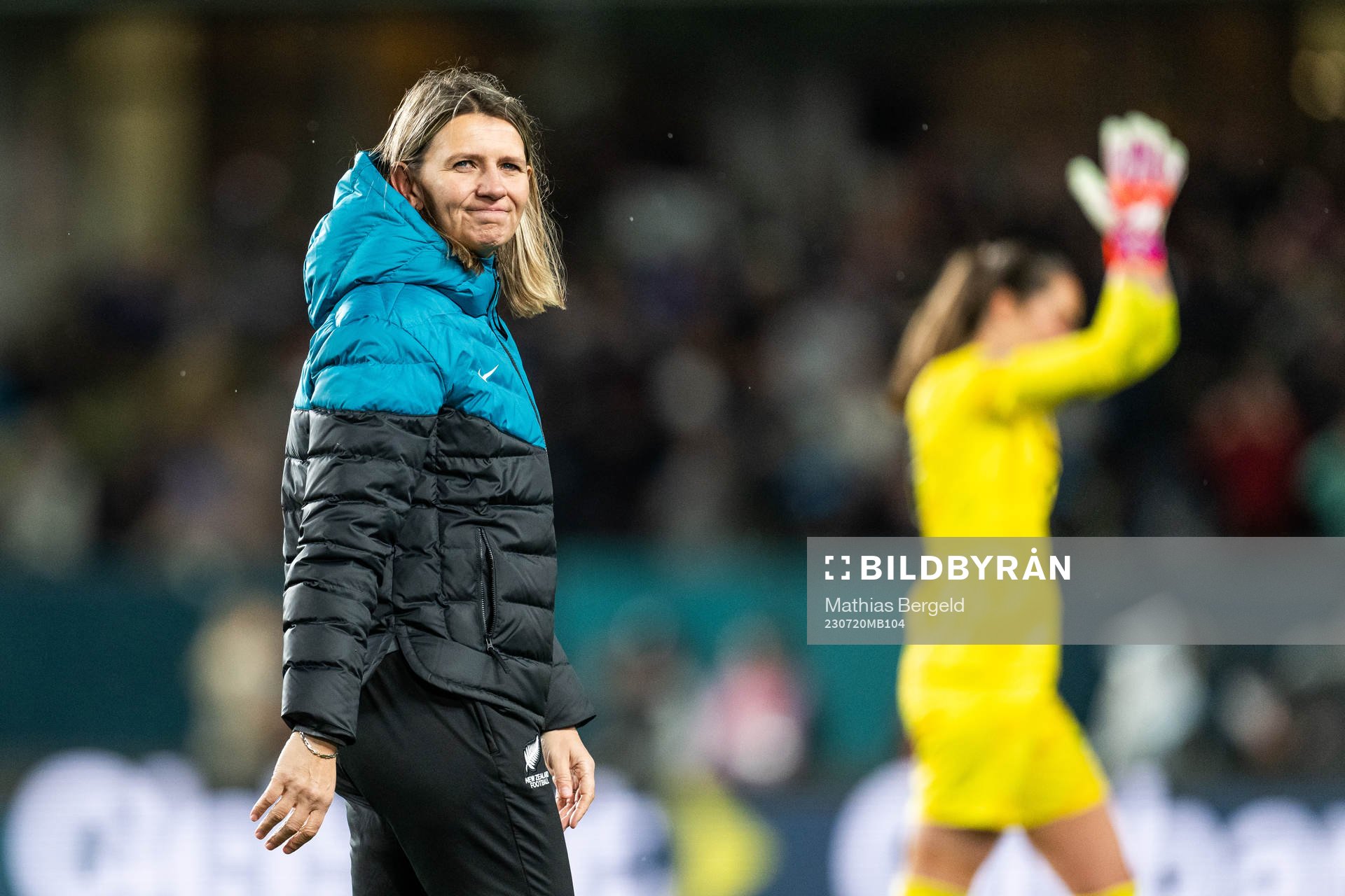 Head coach Jitka Klimková of New Zealand after the FIFA Women's World Cup football match between New Zealand and Norway on July 20, 2023 in Auckland.