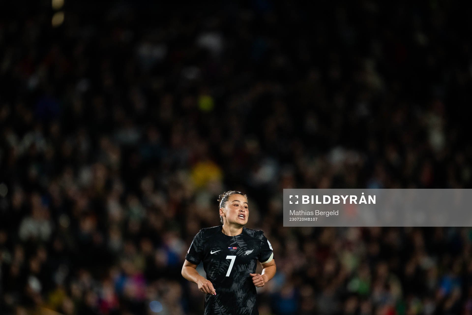 Ali Riley of New Zealand