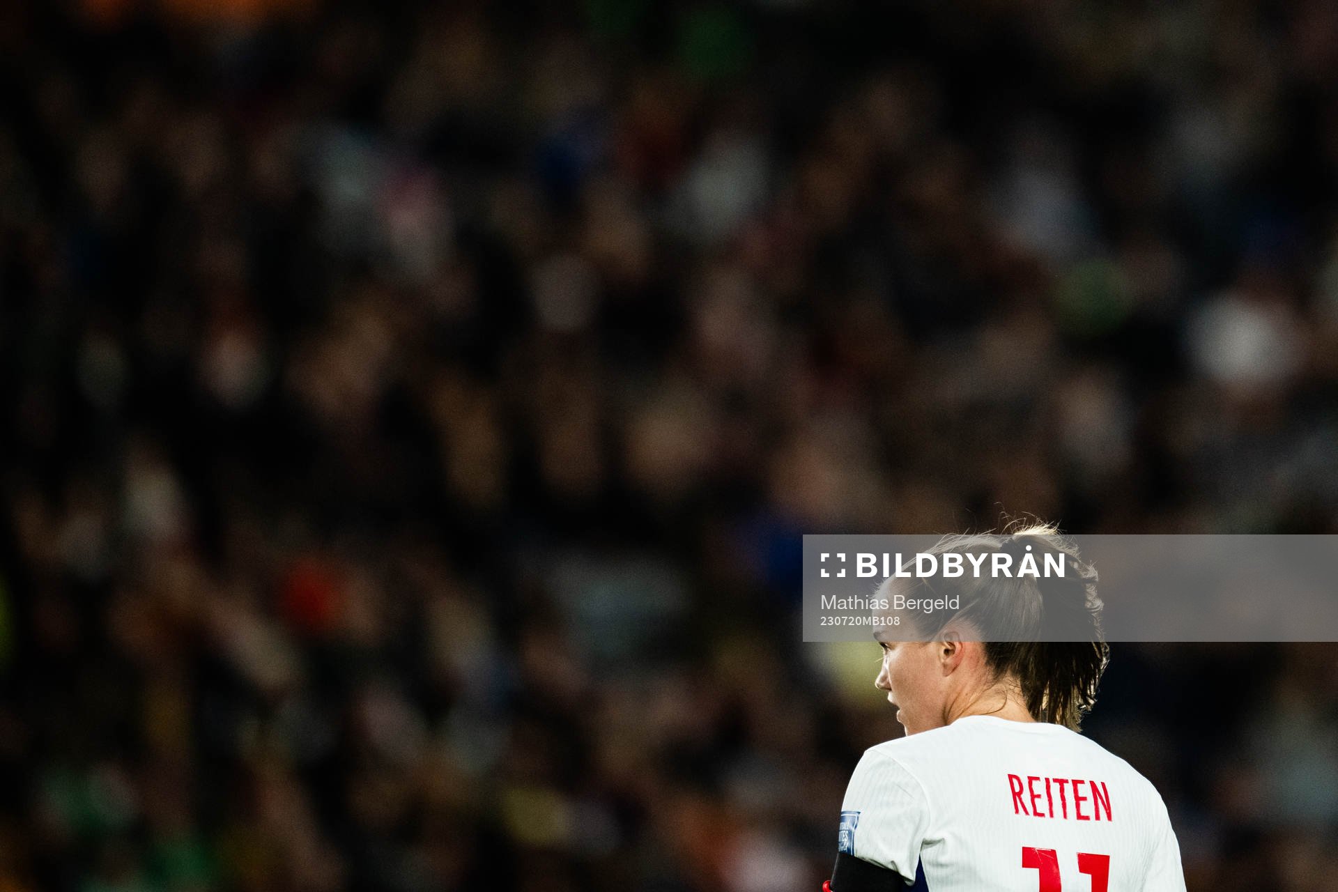 Guro Reiten of Norway looks dejected