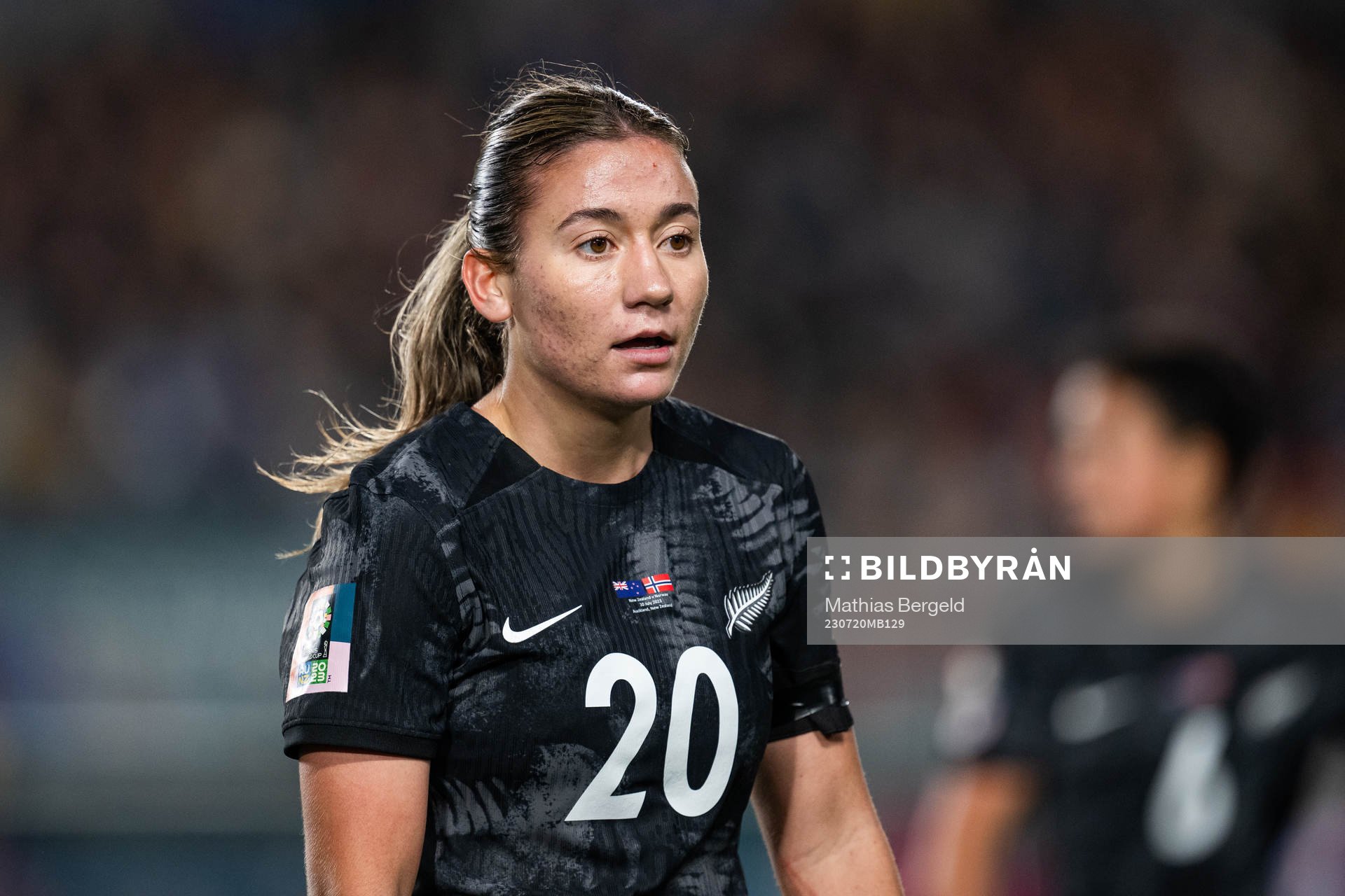 Indiah-Paige Riley of New Zealand