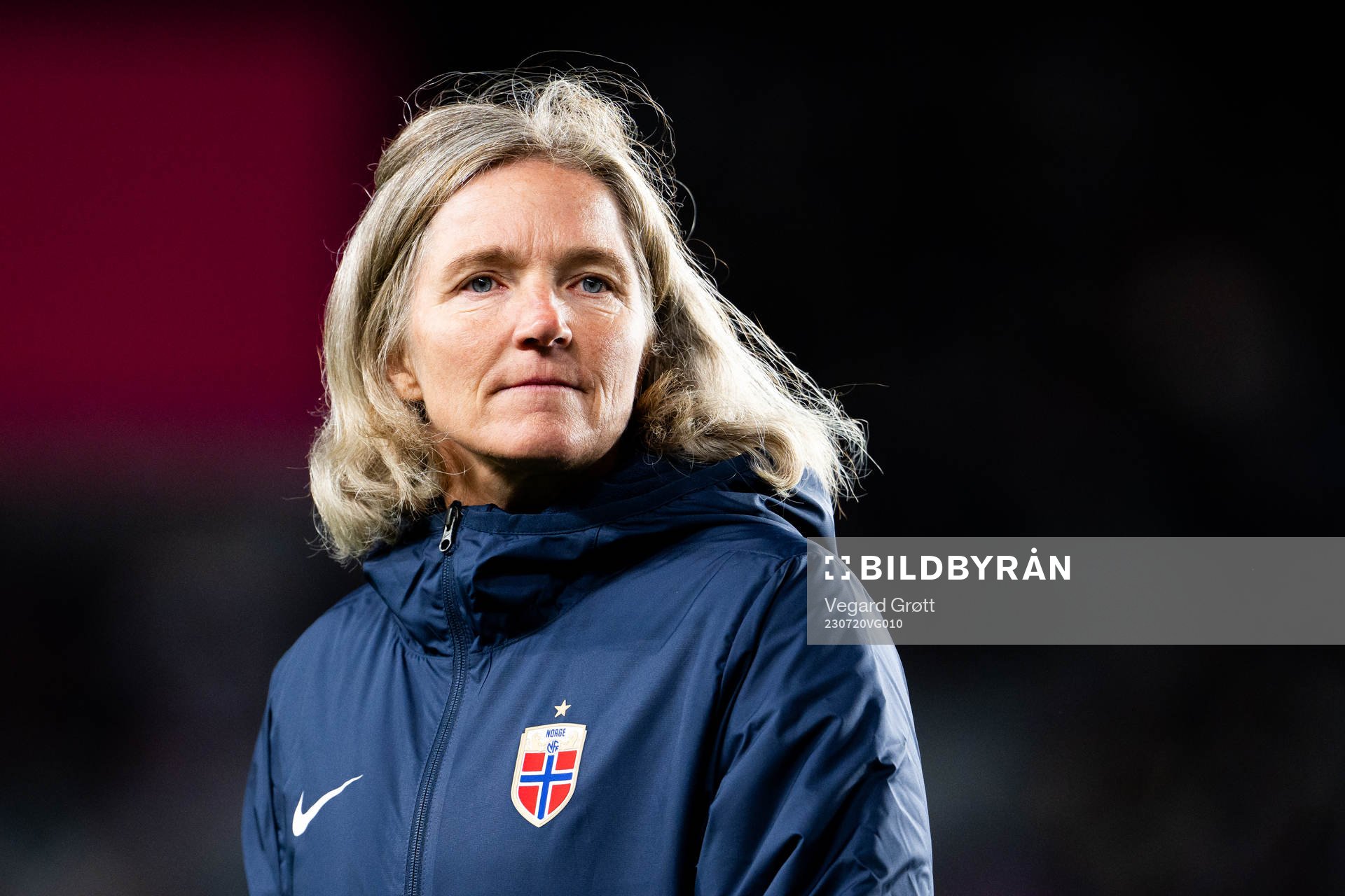 Head coach Hege Riise of Norway