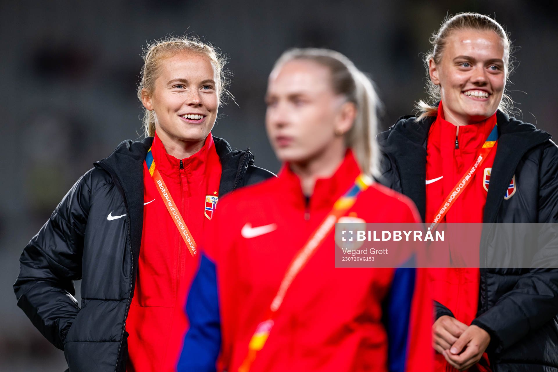 Julie Blakstad and Mathilde Harviken of Norway