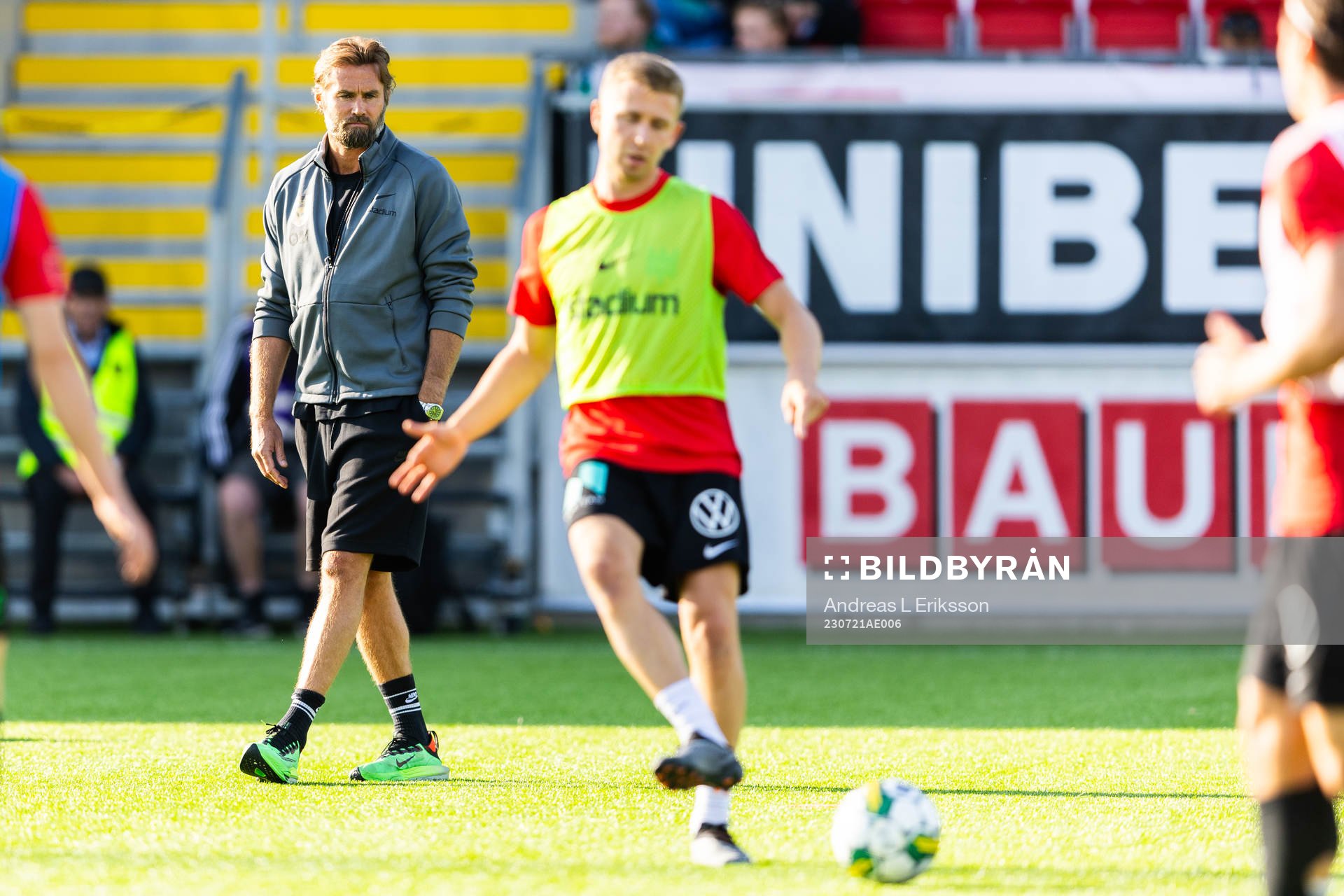 Brommapojkarnas tränare Olof Mellberg