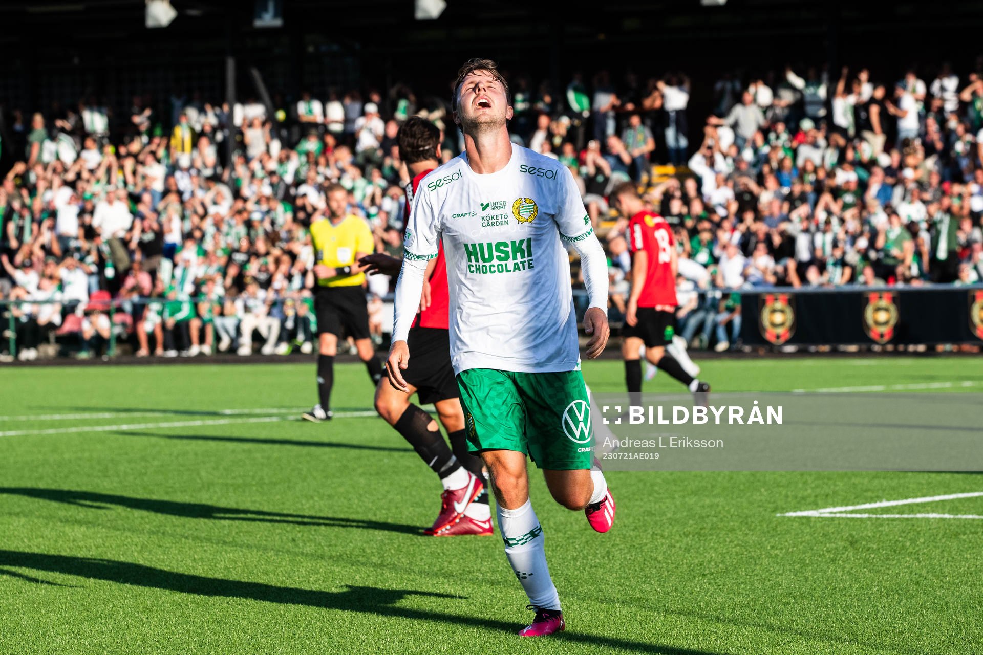 Hammarbys Joel Nilsson deppar