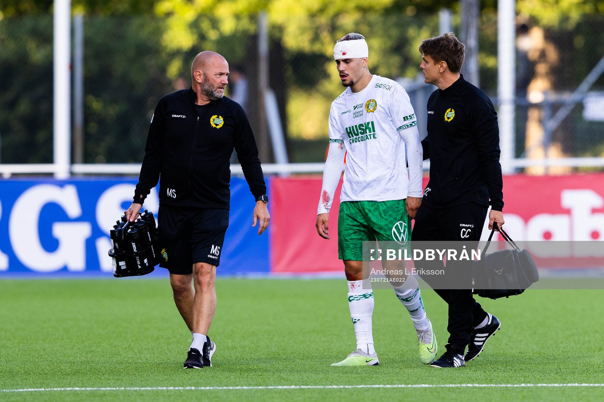 Hammarbys Edvin Kurtulus med skada