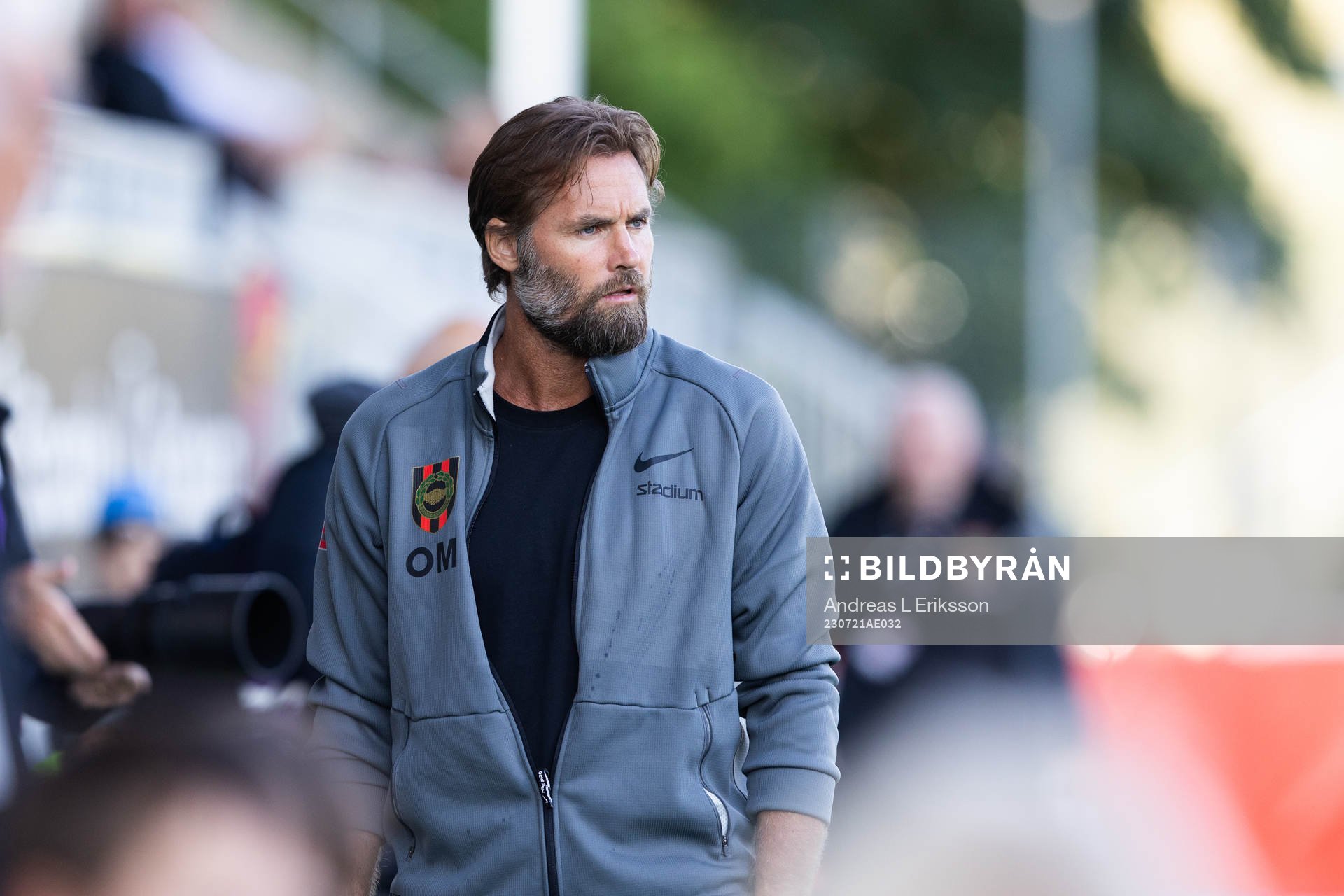 Brommapojkarnas tränare Olof Mellberg